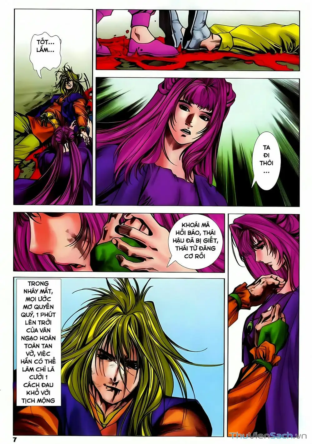 Truyện Tranh Lục Đạo Thiên Thư trang 3