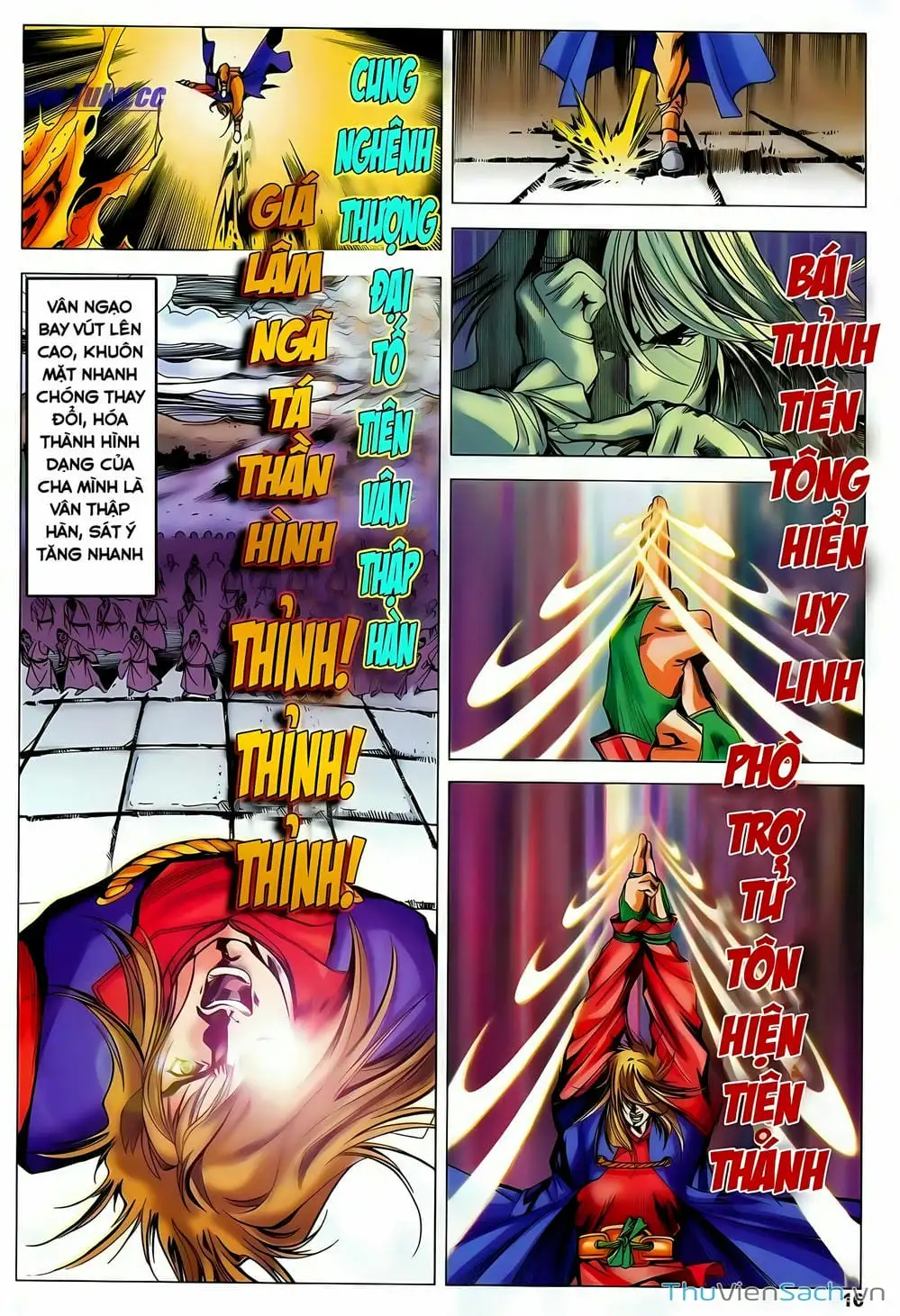 Truyện Tranh Lục Đạo Thiên Thư trang 3