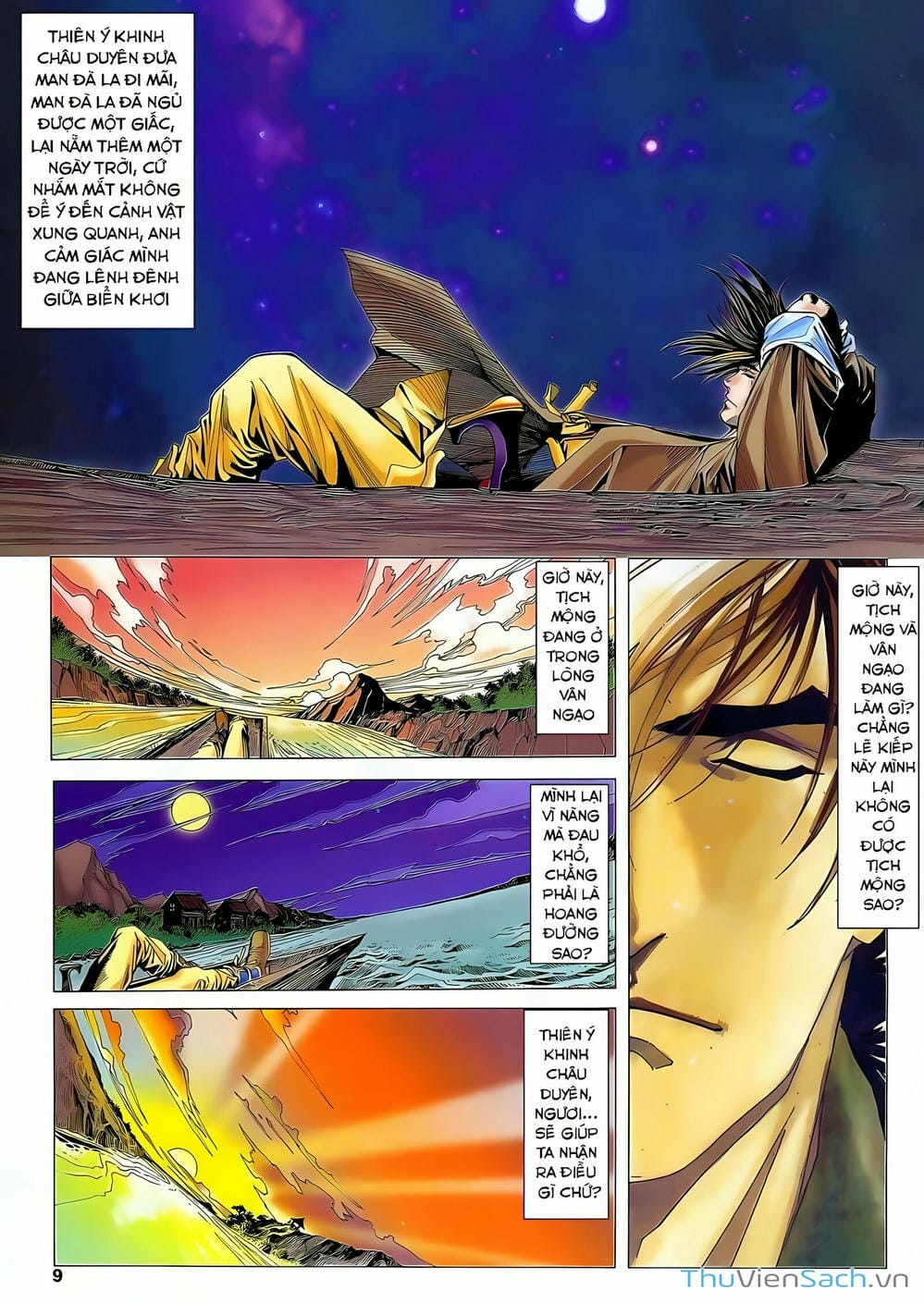 Truyện Tranh Lục Đạo Thiên Thư trang 3