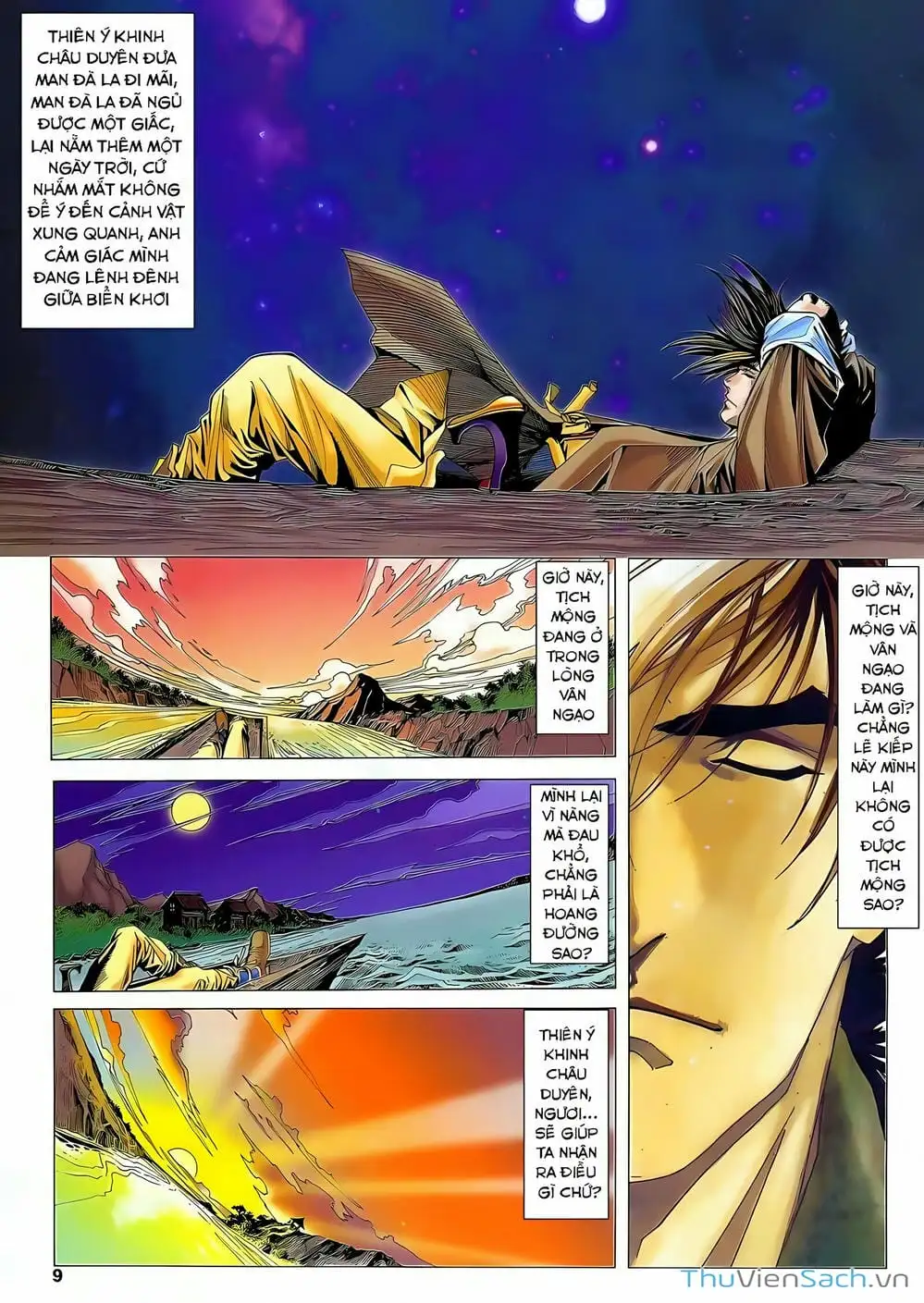 Truyện Tranh Lục Đạo Thiên Thư trang 3