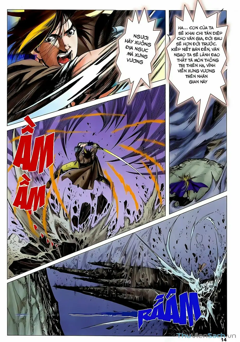 Truyện Tranh Lục Đạo Thiên Thư trang 3