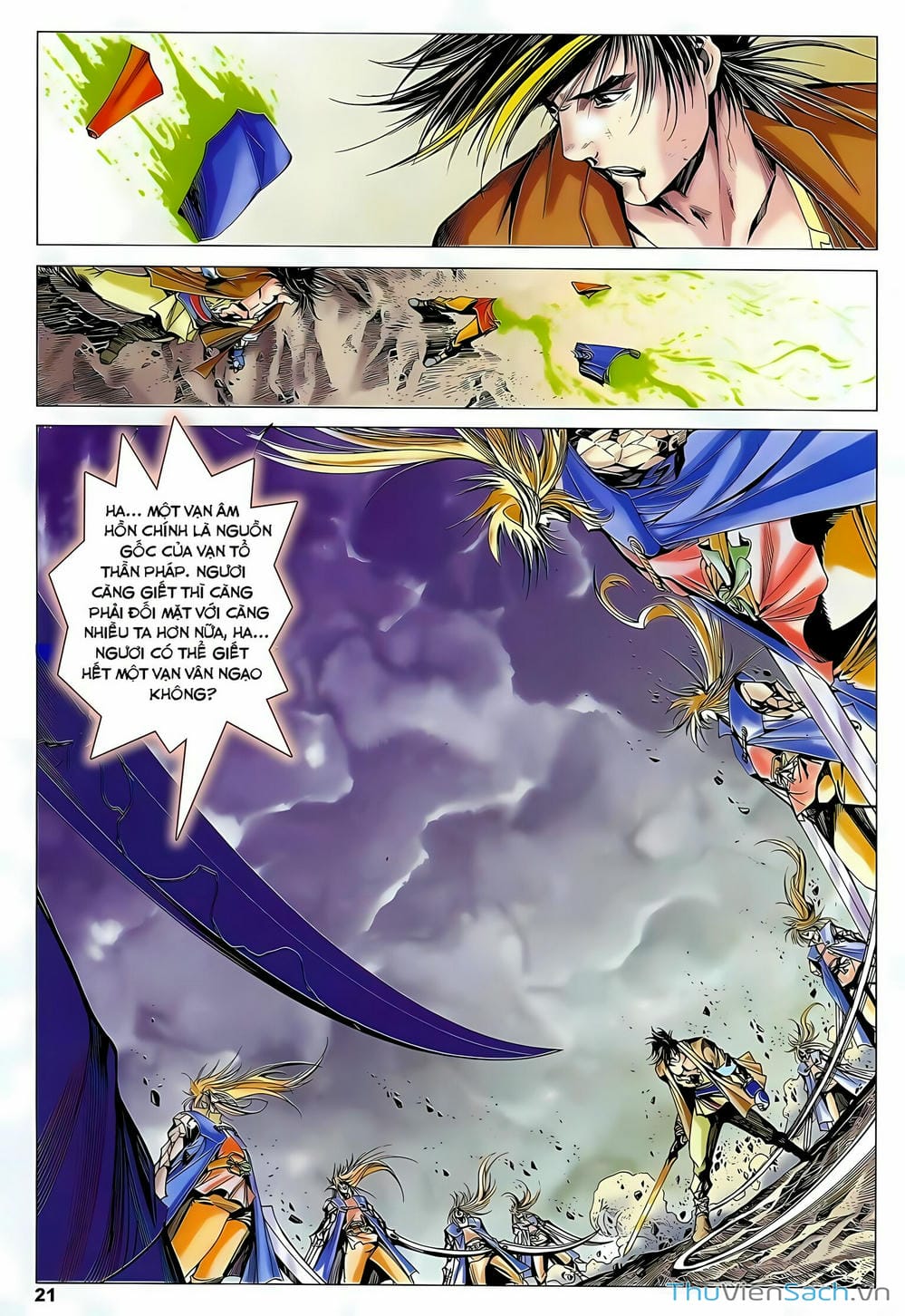 Truyện Tranh Lục Đạo Thiên Thư trang 3