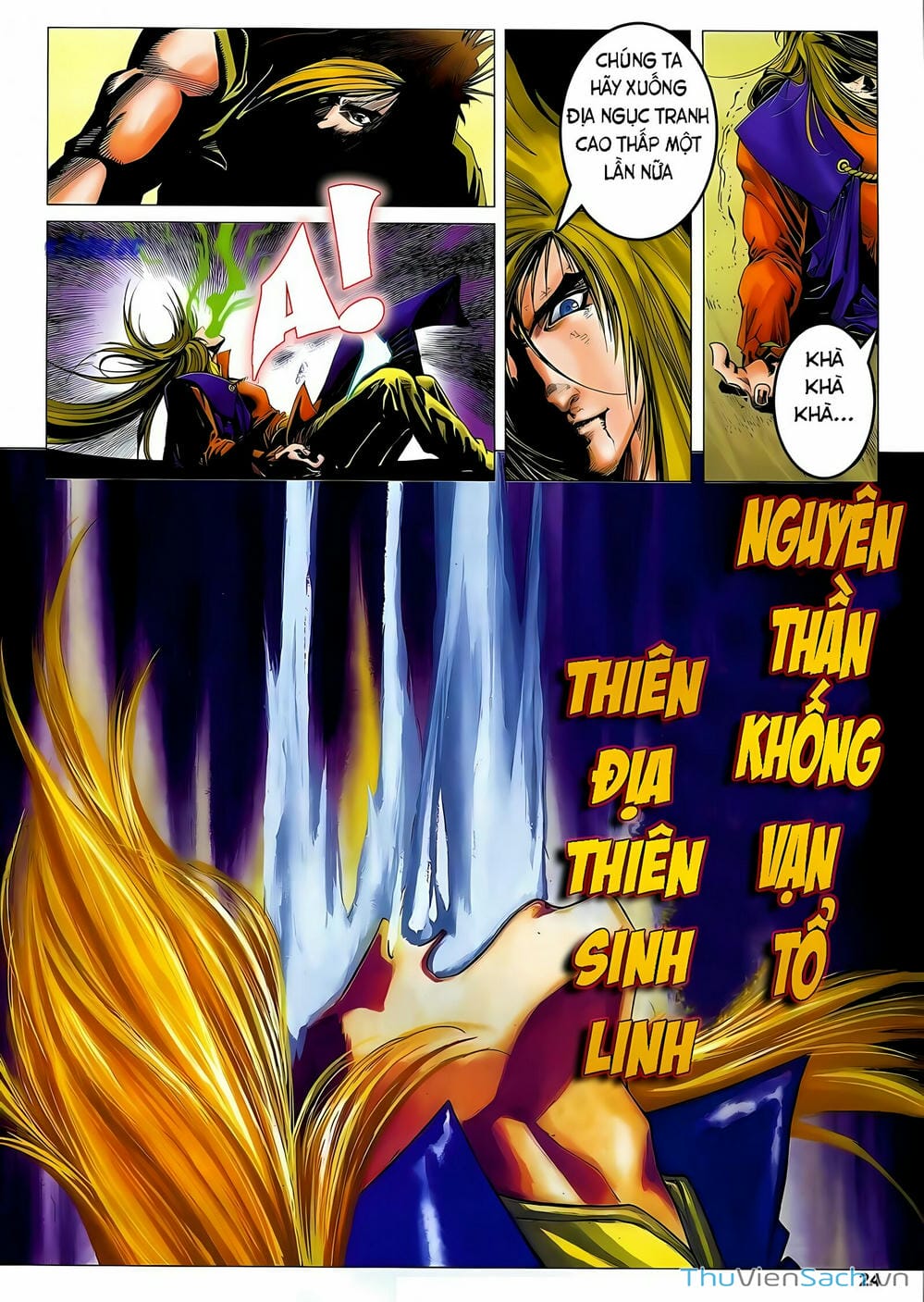 Truyện Tranh Lục Đạo Thiên Thư trang 3