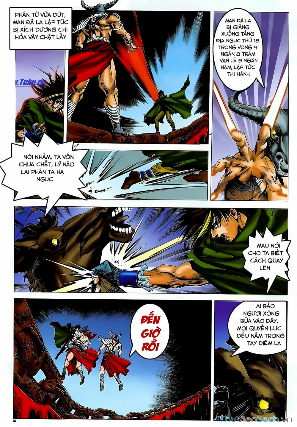 Truyện Tranh Lục Đạo Thiên Thư trang 3