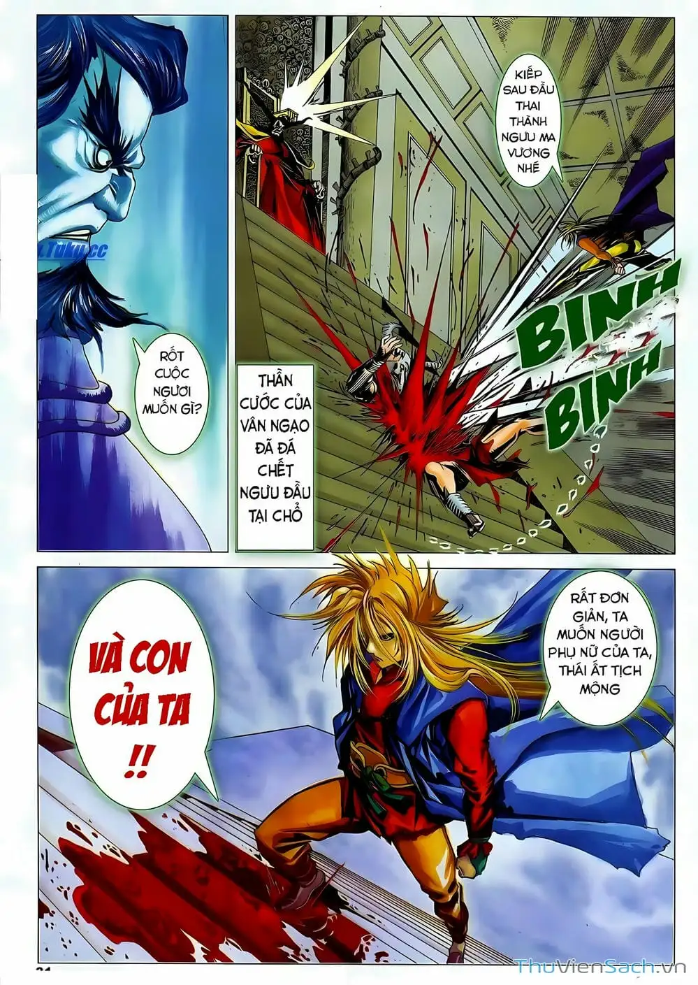 Truyện Tranh Lục Đạo Thiên Thư trang 3