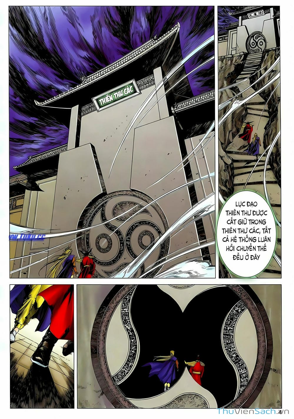 Truyện Tranh Lục Đạo Thiên Thư trang 3