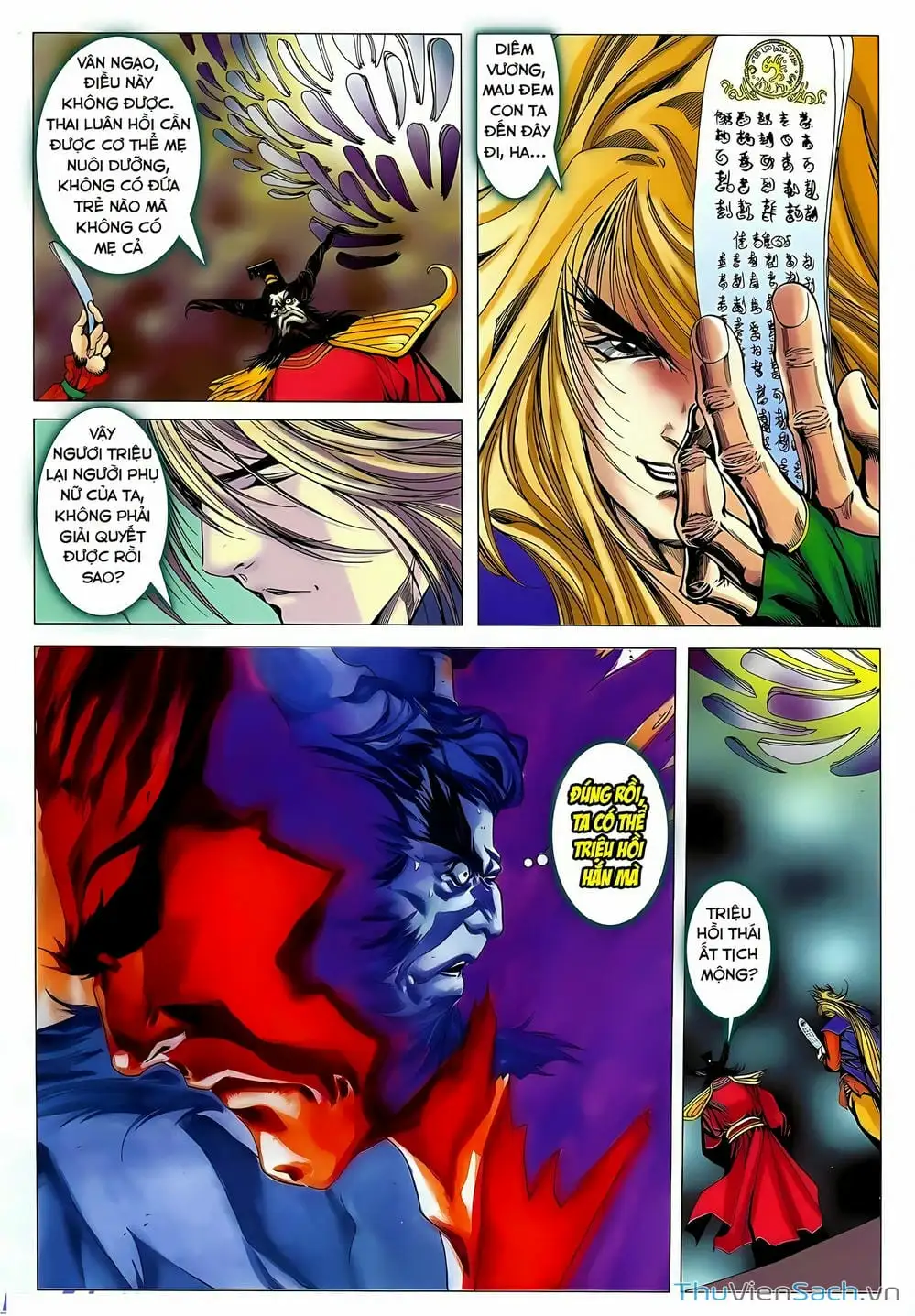 Truyện Tranh Lục Đạo Thiên Thư trang 3
