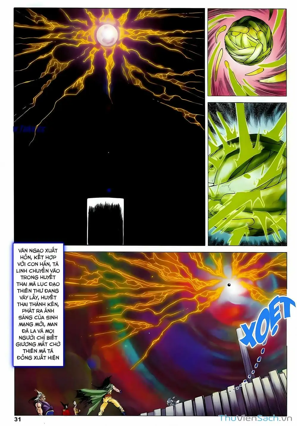 Truyện Tranh Lục Đạo Thiên Thư trang 3