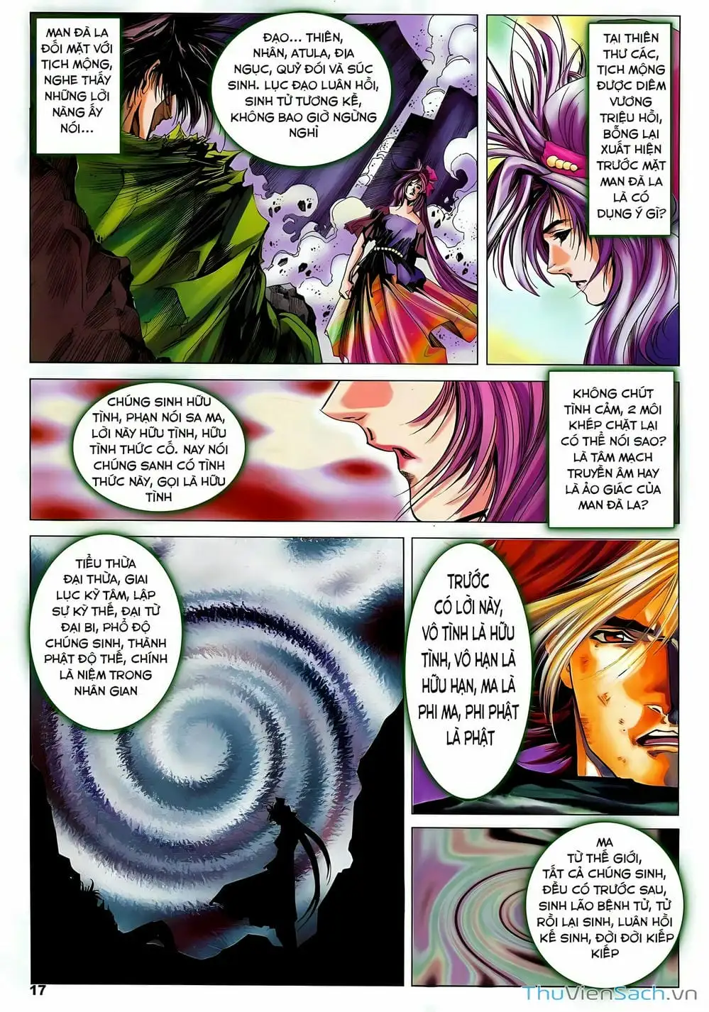 Truyện Tranh Lục Đạo Thiên Thư trang 3