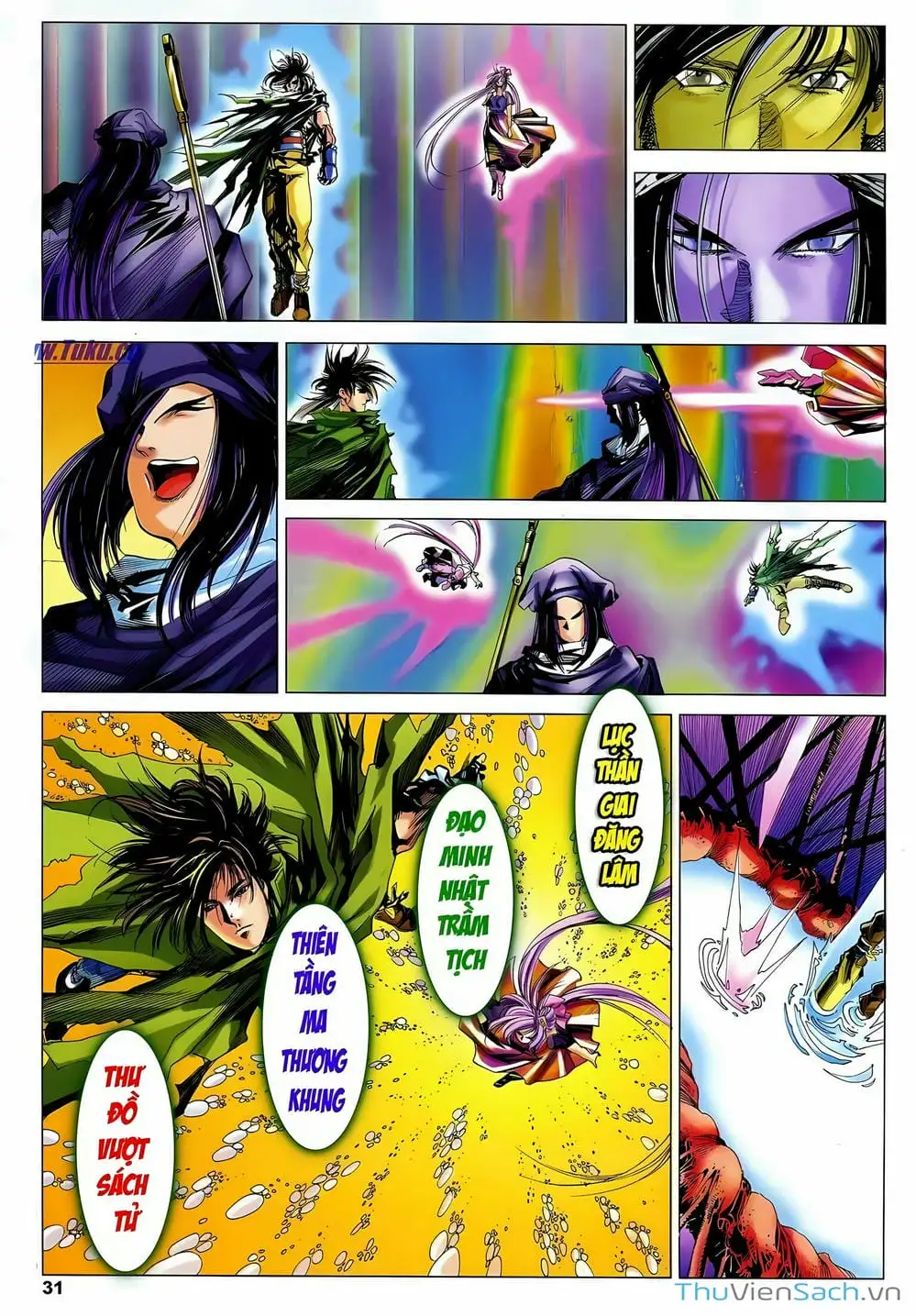 Truyện Tranh Lục Đạo Thiên Thư trang 3