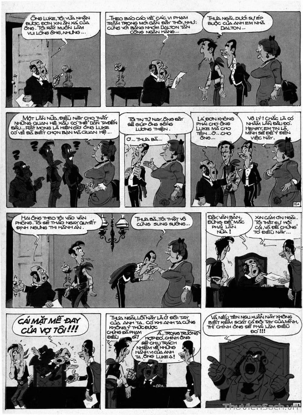 Truyện Tranh Cuộc Phiêu Lưu Kỳ Thú Của Lucky Luke trang 3