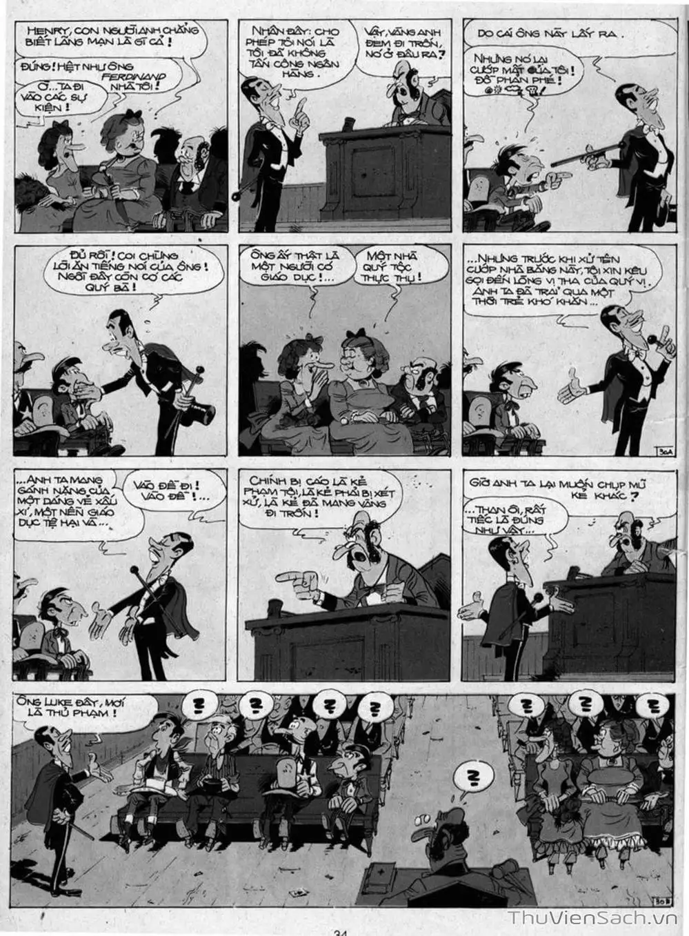 Truyện Tranh Cuộc Phiêu Lưu Kỳ Thú Của Lucky Luke trang 3