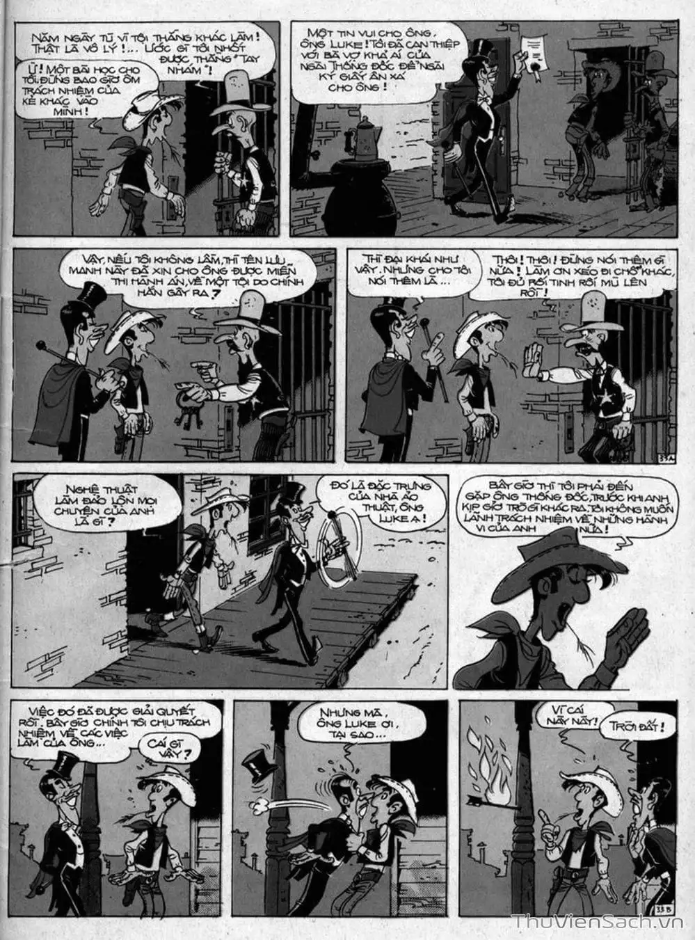 Truyện Tranh Cuộc Phiêu Lưu Kỳ Thú Của Lucky Luke trang 3