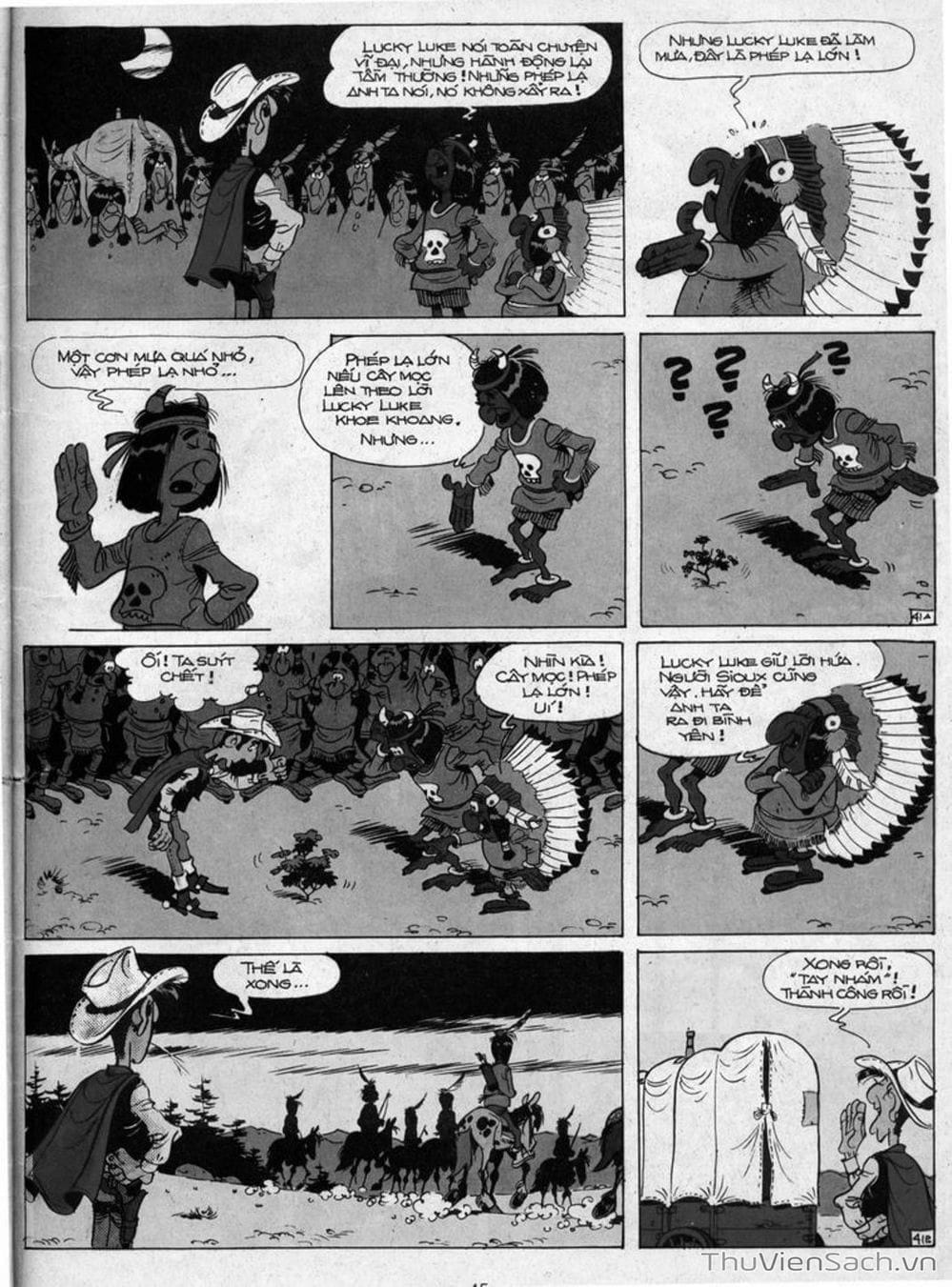 Truyện Tranh Cuộc Phiêu Lưu Kỳ Thú Của Lucky Luke trang 3