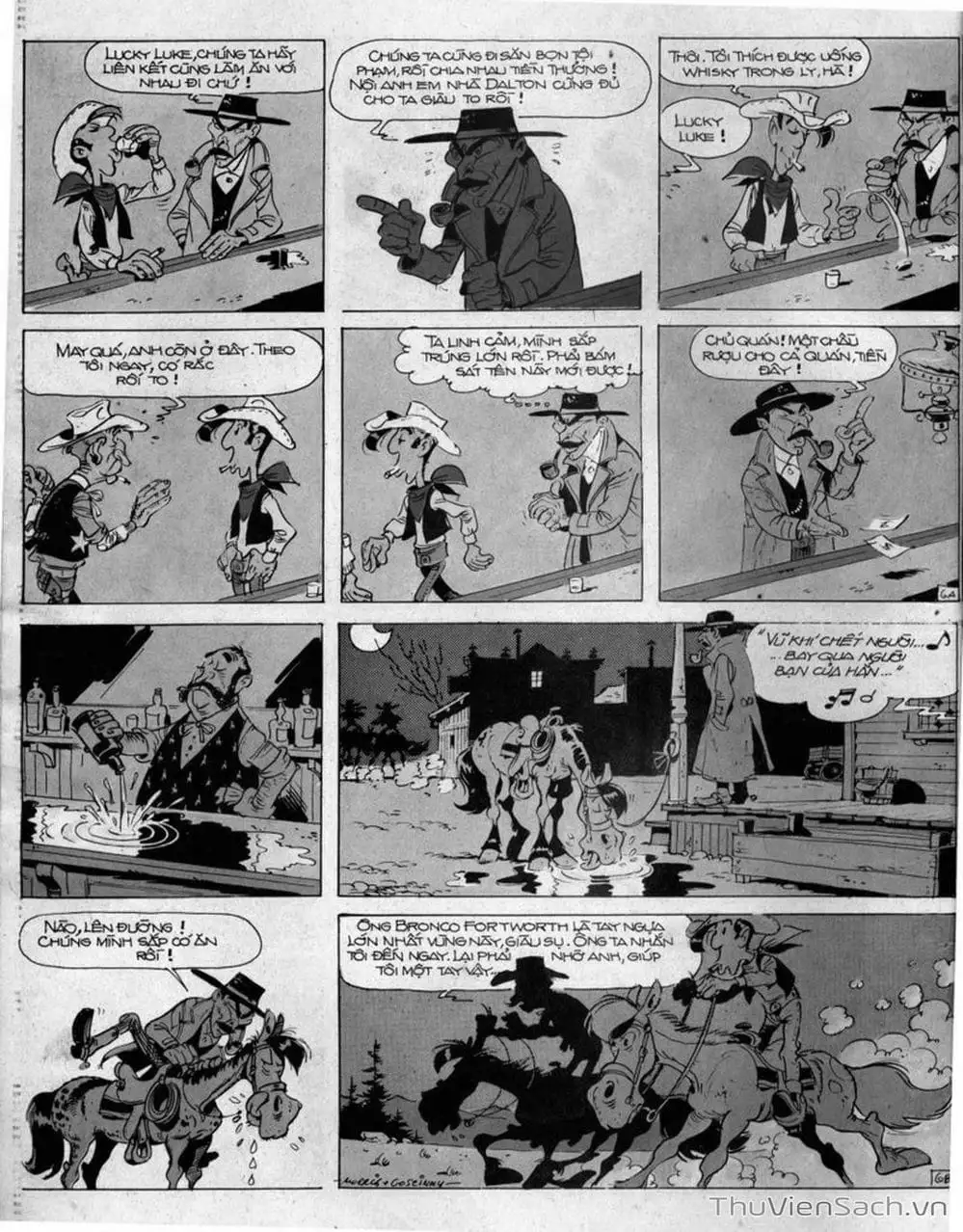 Truyện Tranh Cuộc Phiêu Lưu Kỳ Thú Của Lucky Luke trang 3