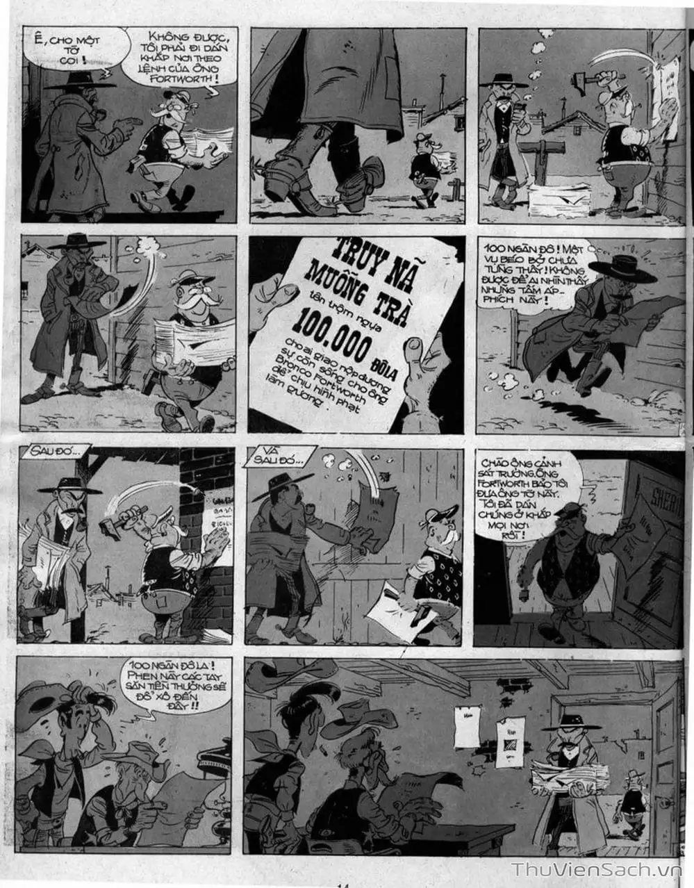 Truyện Tranh Cuộc Phiêu Lưu Kỳ Thú Của Lucky Luke trang 3