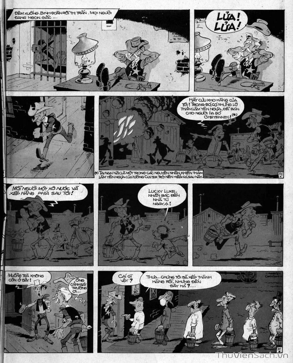 Truyện Tranh Cuộc Phiêu Lưu Kỳ Thú Của Lucky Luke trang 3