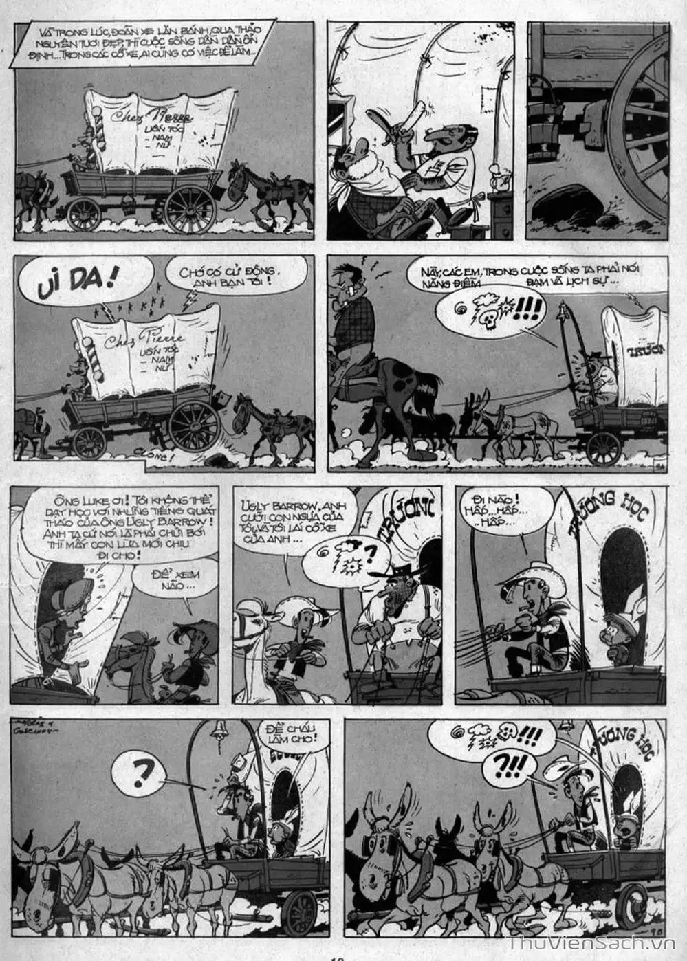 Truyện Tranh Cuộc Phiêu Lưu Kỳ Thú Của Lucky Luke trang 3