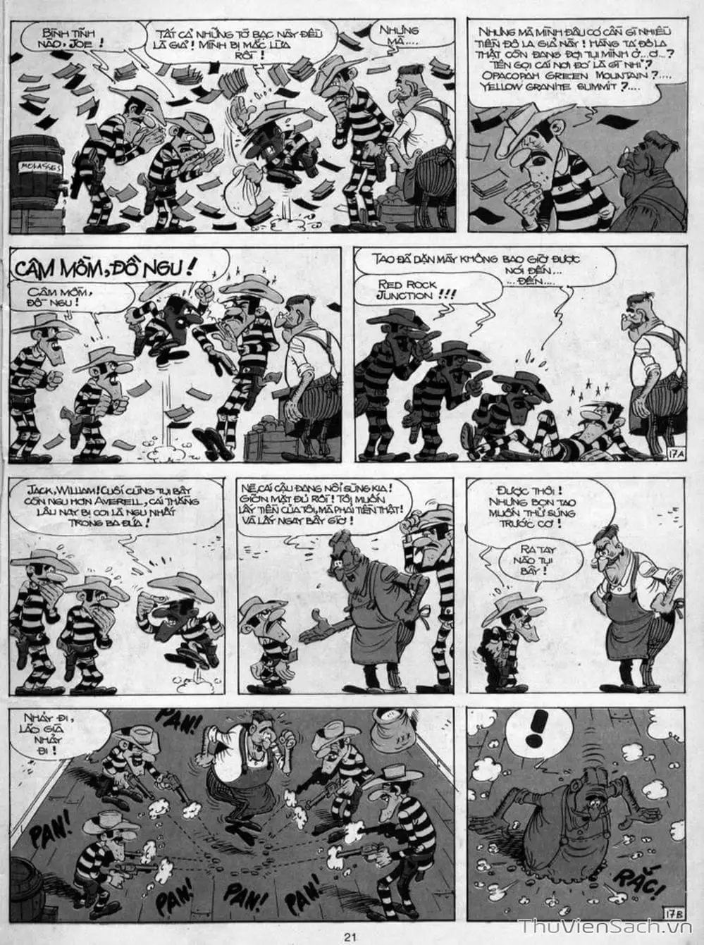 Truyện Tranh Cuộc Phiêu Lưu Kỳ Thú Của Lucky Luke trang 3