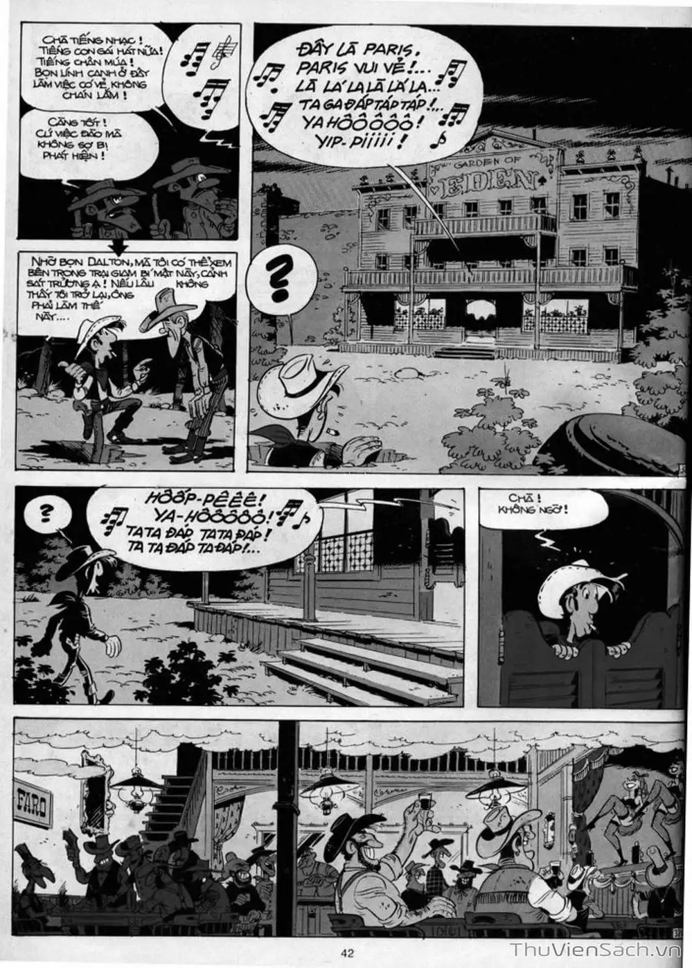 Truyện Tranh Cuộc Phiêu Lưu Kỳ Thú Của Lucky Luke trang 3