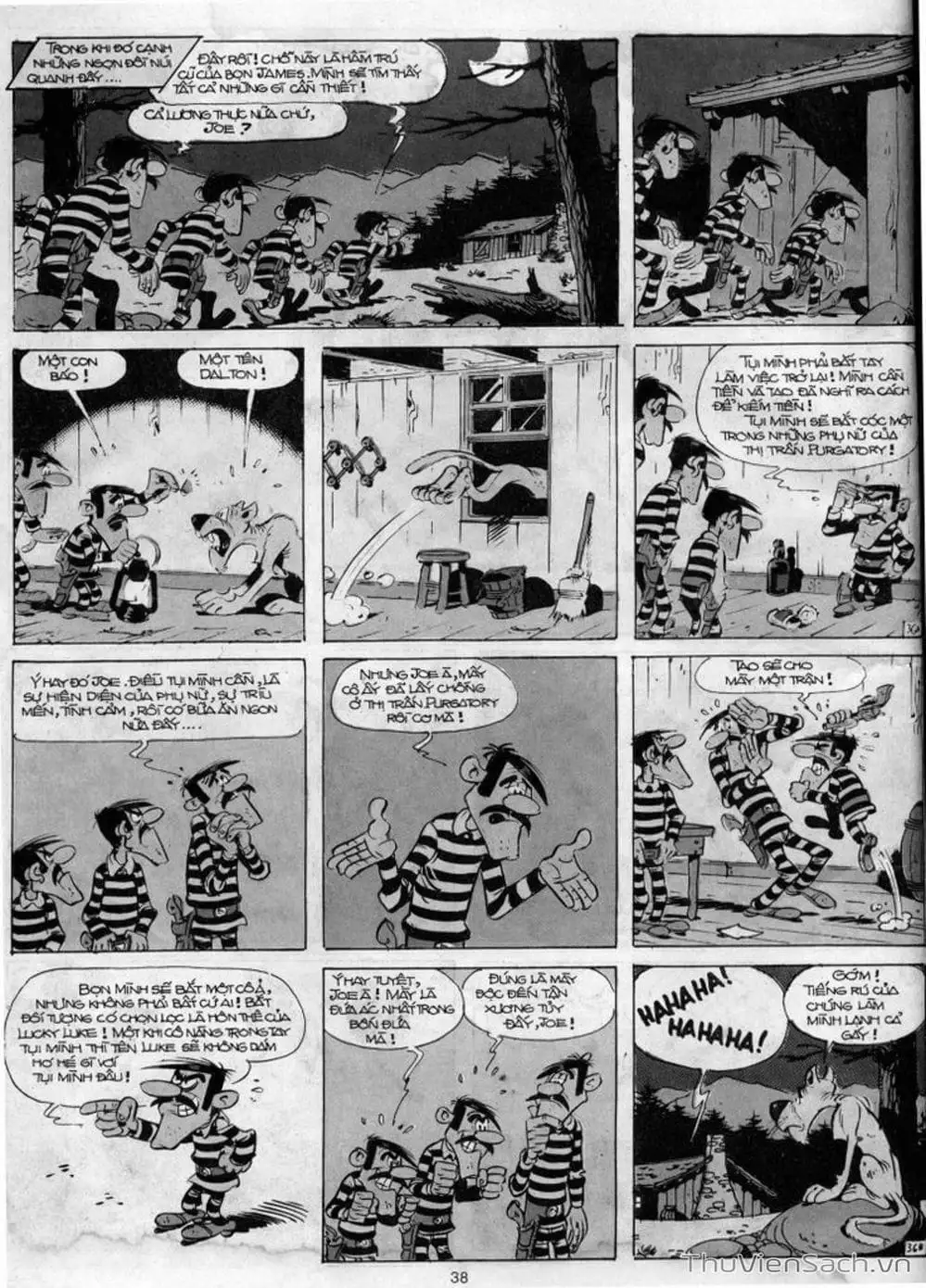 Truyện Tranh Cuộc Phiêu Lưu Kỳ Thú Của Lucky Luke trang 3