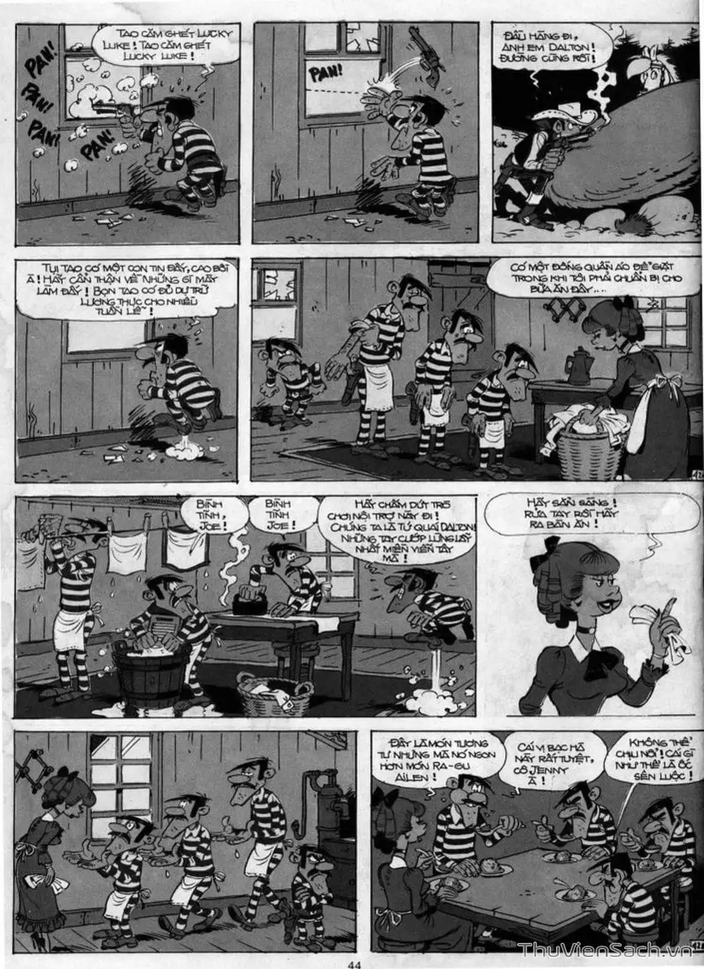 Truyện Tranh Cuộc Phiêu Lưu Kỳ Thú Của Lucky Luke trang 3