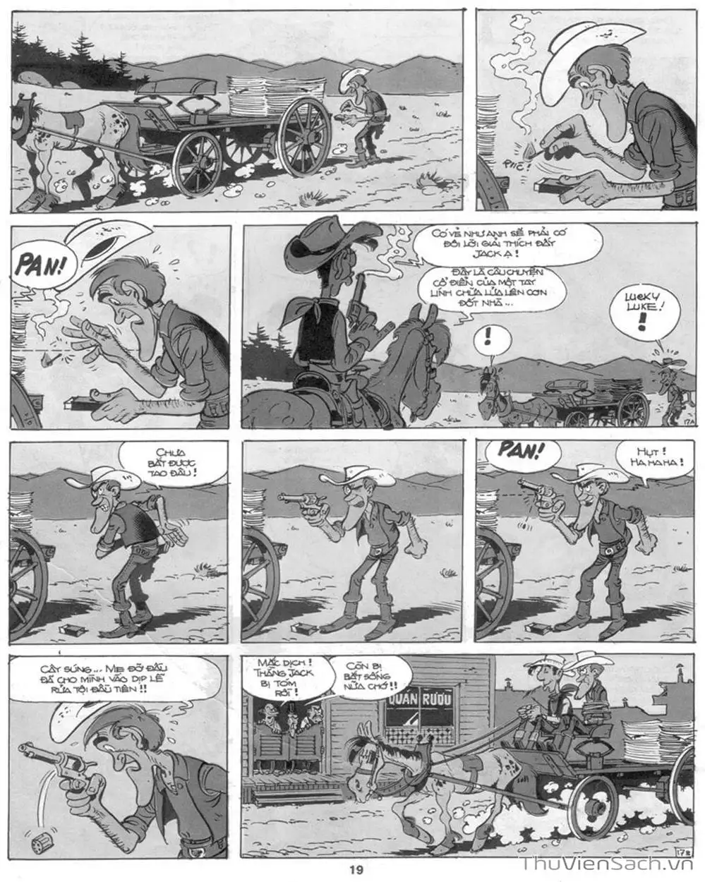 Truyện Tranh Cuộc Phiêu Lưu Kỳ Thú Của Lucky Luke trang 3