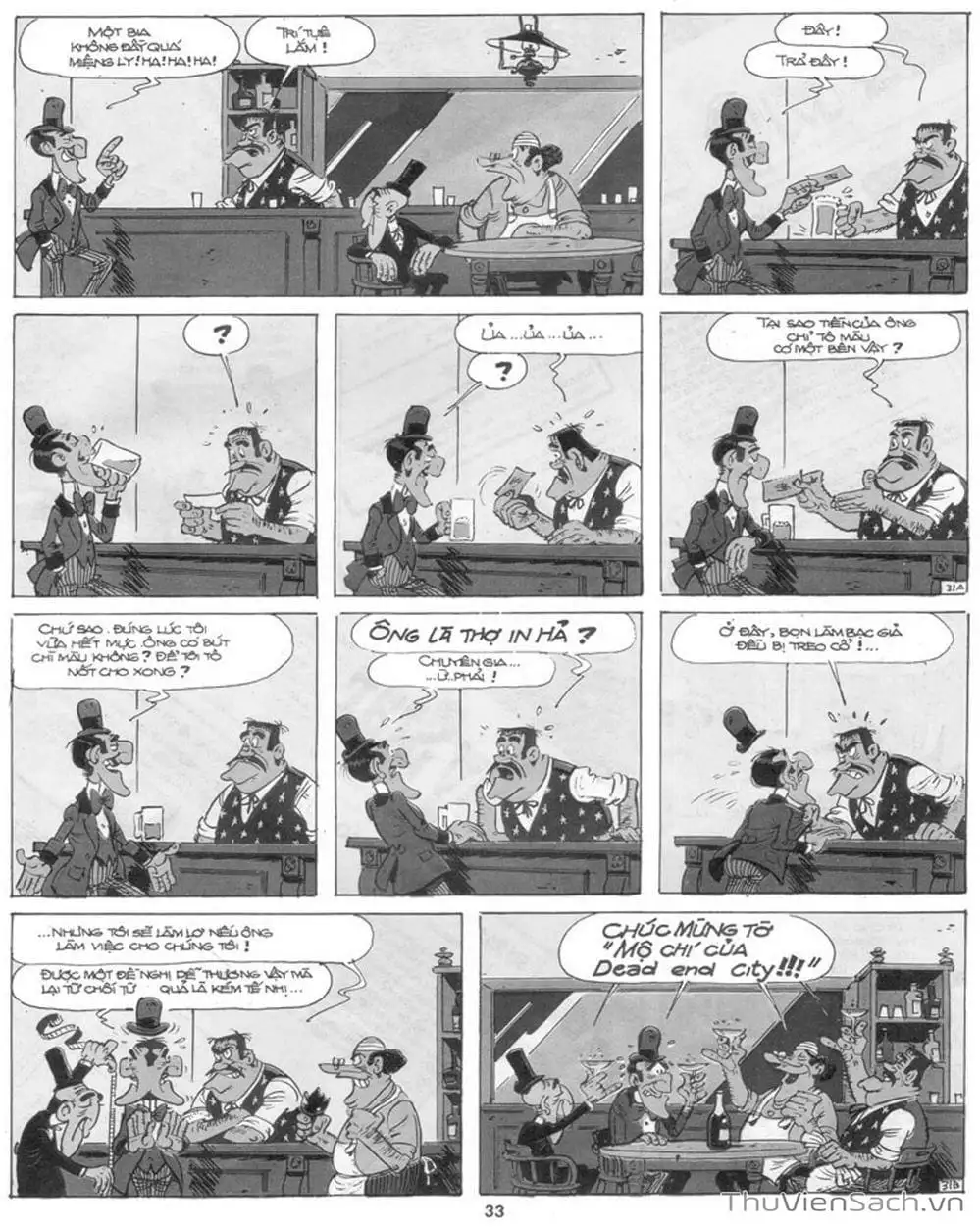 Truyện Tranh Cuộc Phiêu Lưu Kỳ Thú Của Lucky Luke trang 3