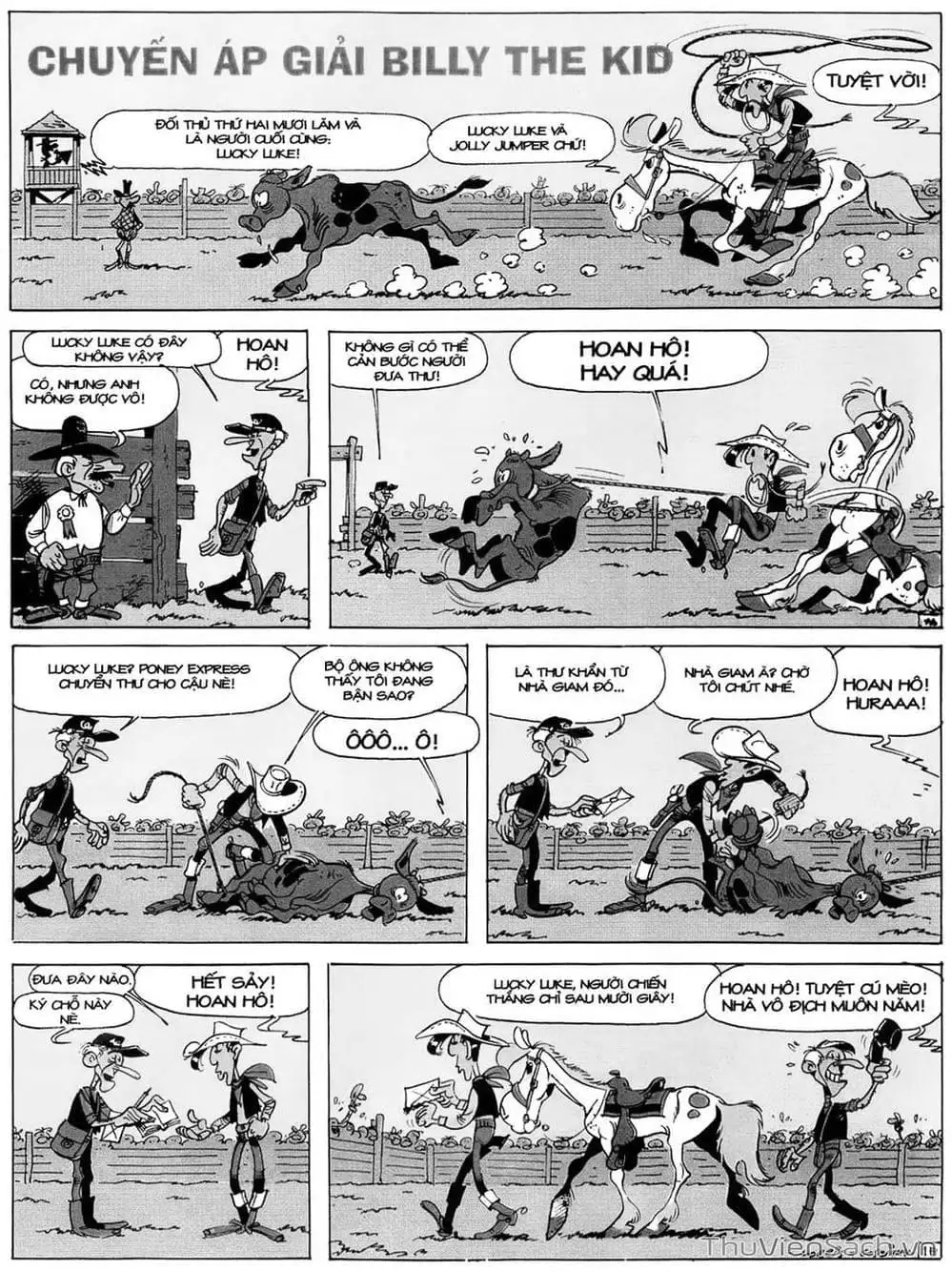Truyện Tranh Cuộc Phiêu Lưu Kỳ Thú Của Lucky Luke trang 3
