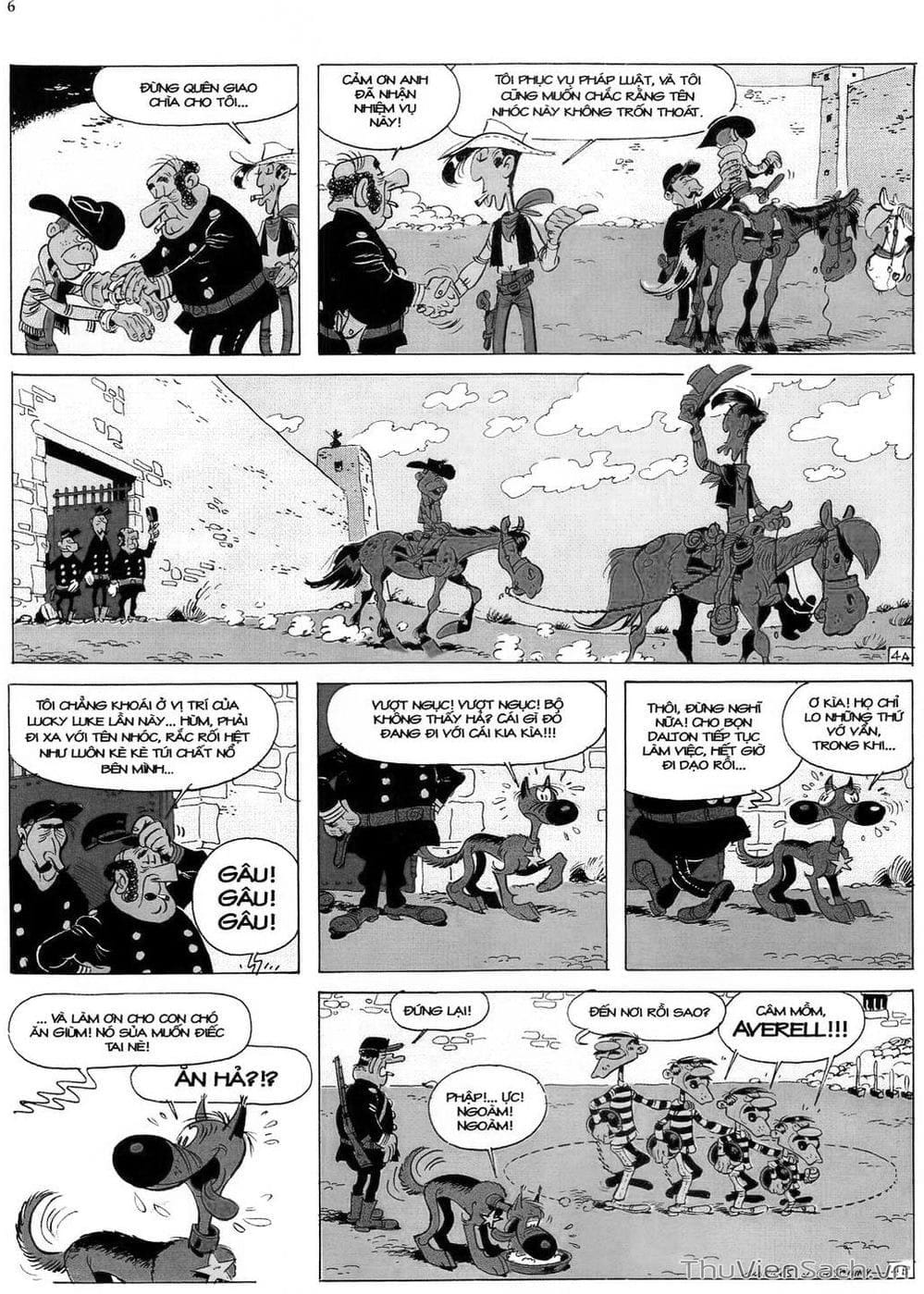Truyện Tranh Cuộc Phiêu Lưu Kỳ Thú Của Lucky Luke trang 3