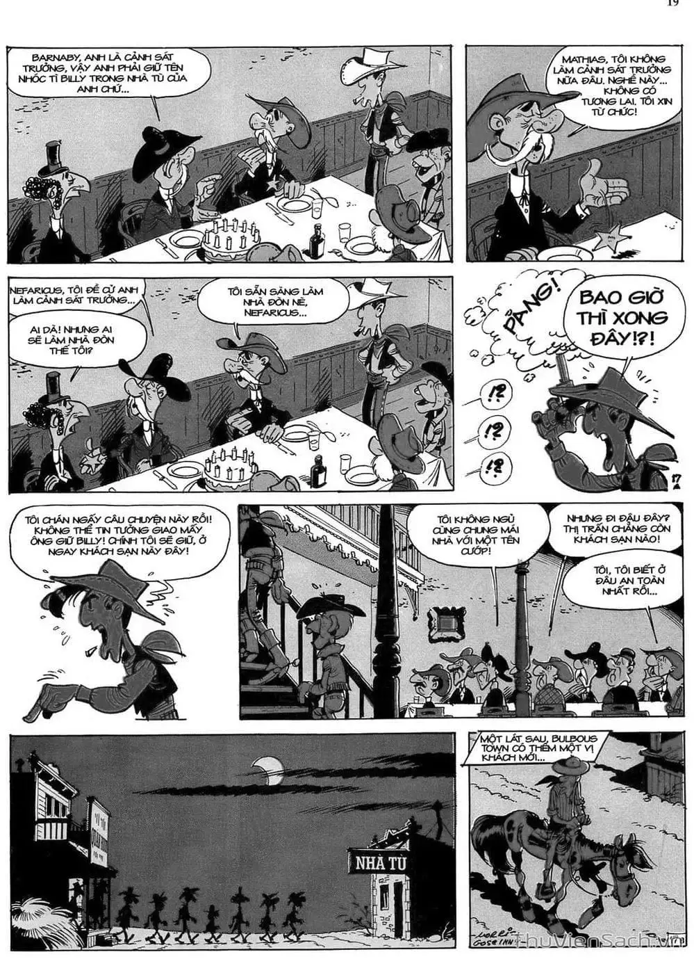 Truyện Tranh Cuộc Phiêu Lưu Kỳ Thú Của Lucky Luke trang 3