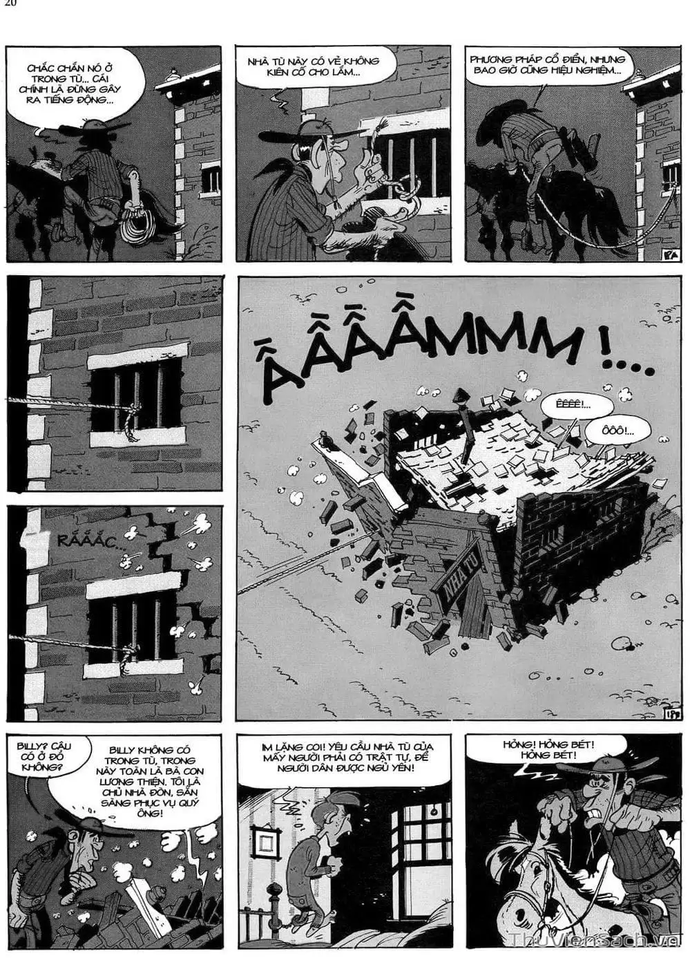 Truyện Tranh Cuộc Phiêu Lưu Kỳ Thú Của Lucky Luke trang 3