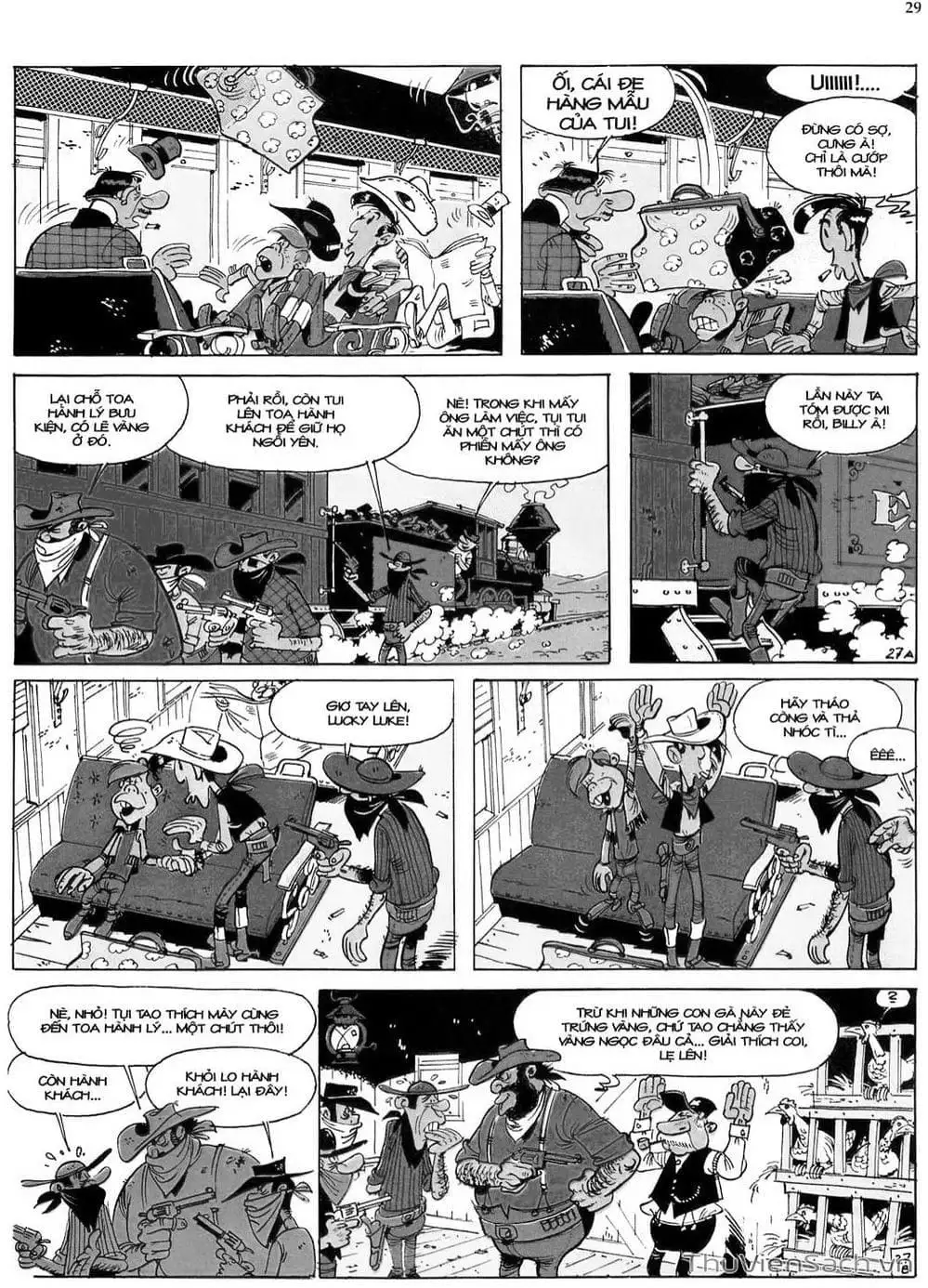 Truyện Tranh Cuộc Phiêu Lưu Kỳ Thú Của Lucky Luke trang 3