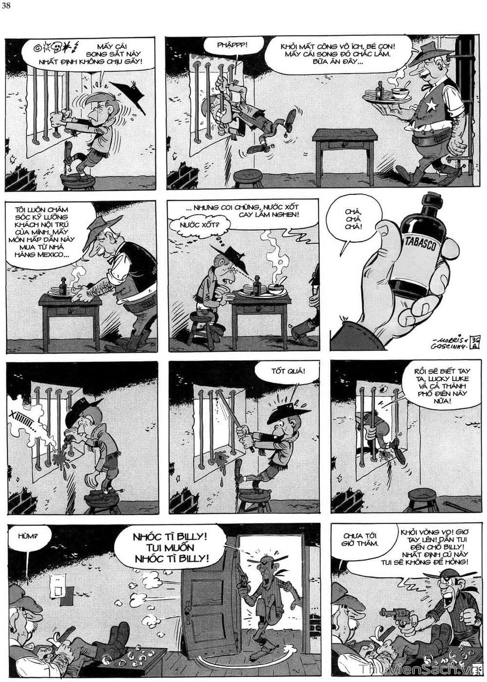 Truyện Tranh Cuộc Phiêu Lưu Kỳ Thú Của Lucky Luke trang 3