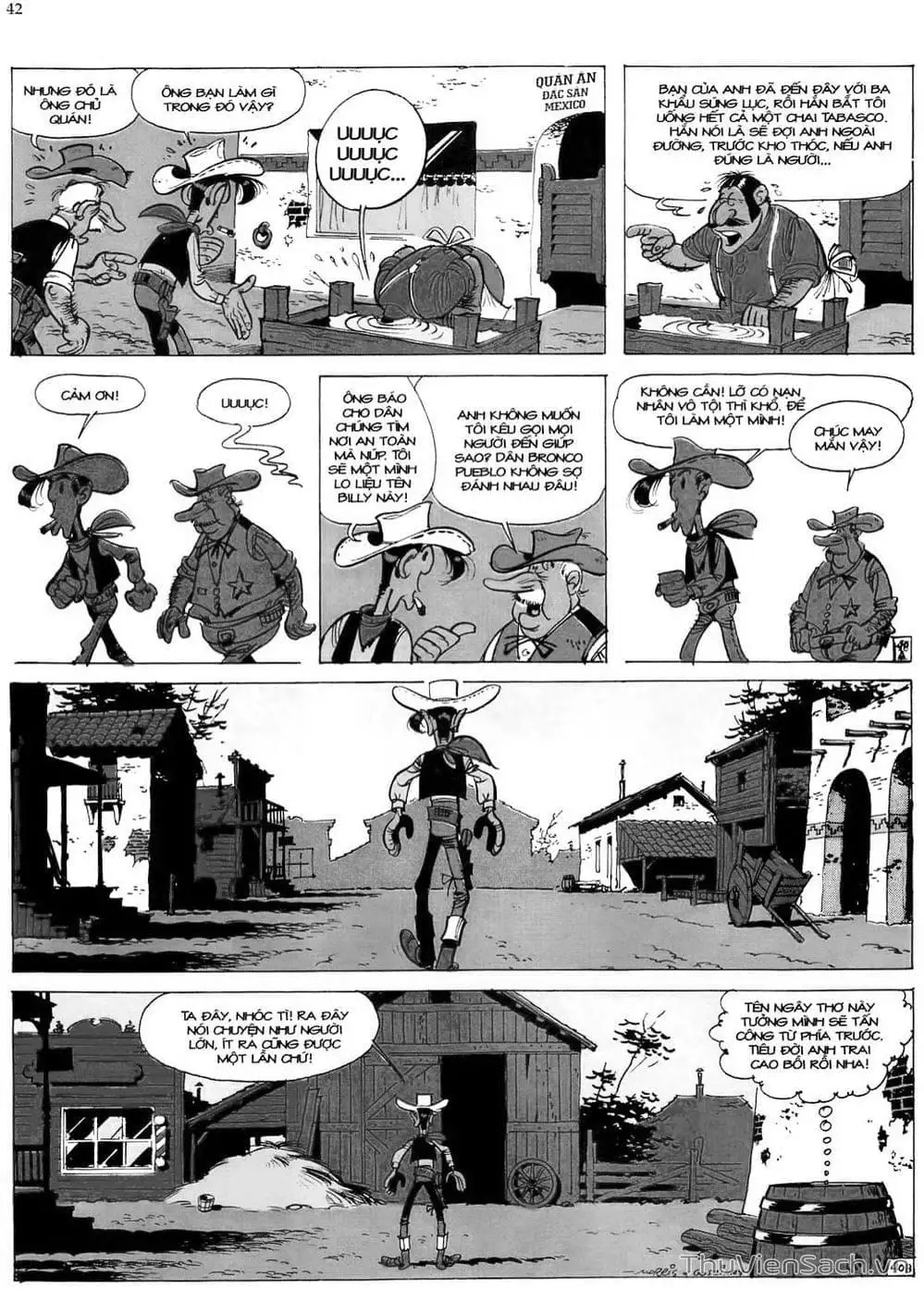 Truyện Tranh Cuộc Phiêu Lưu Kỳ Thú Của Lucky Luke trang 3