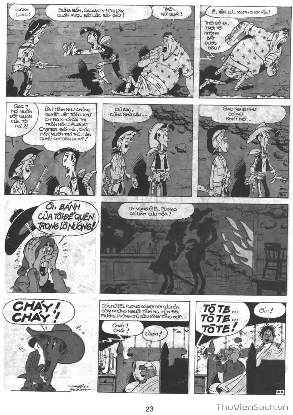 Truyện Tranh Cuộc Phiêu Lưu Kỳ Thú Của Lucky Luke trang 3