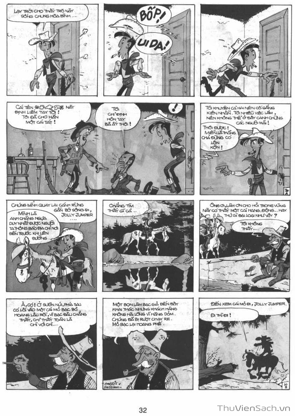 Truyện Tranh Cuộc Phiêu Lưu Kỳ Thú Của Lucky Luke trang 3