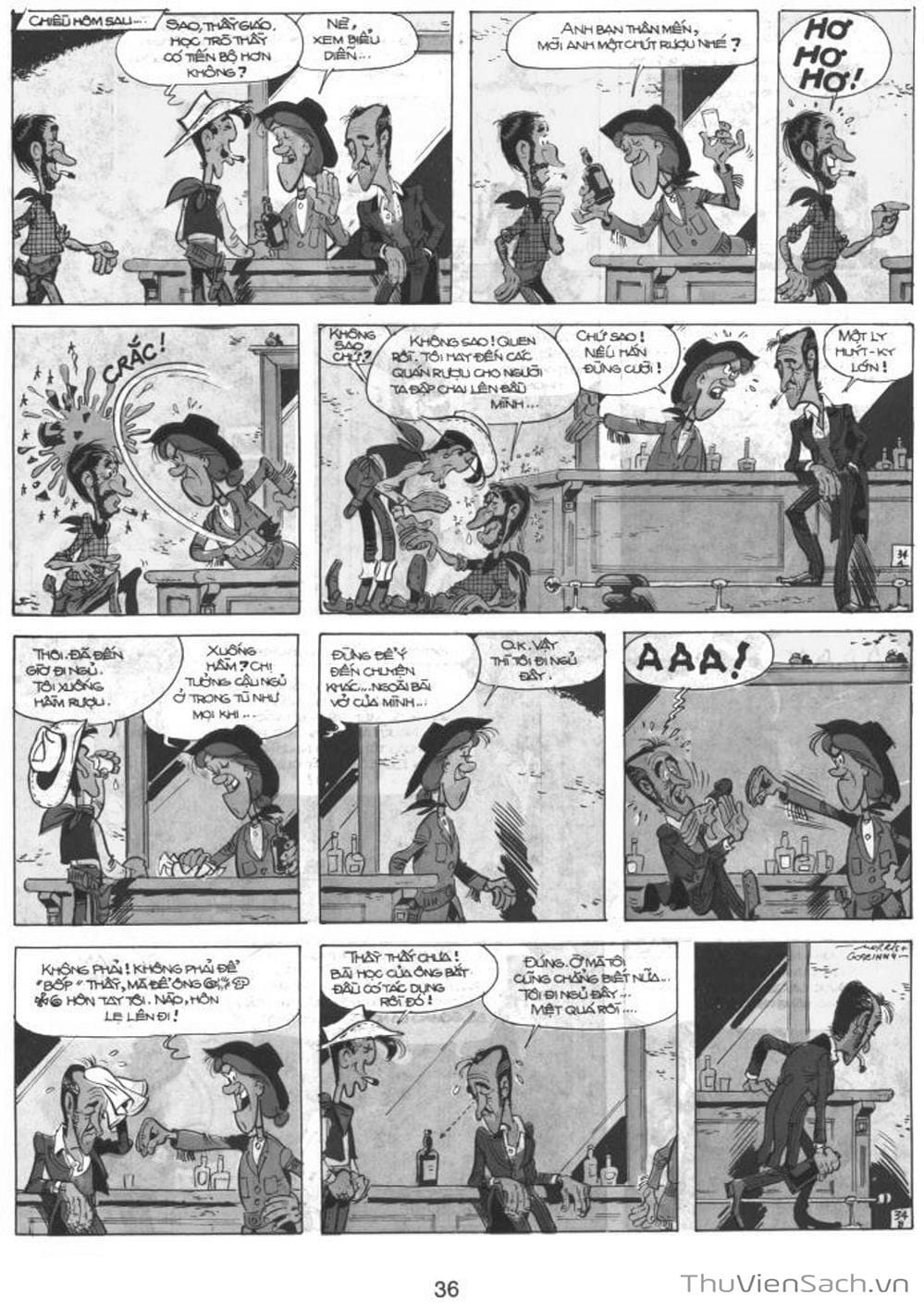 Truyện Tranh Cuộc Phiêu Lưu Kỳ Thú Của Lucky Luke trang 3