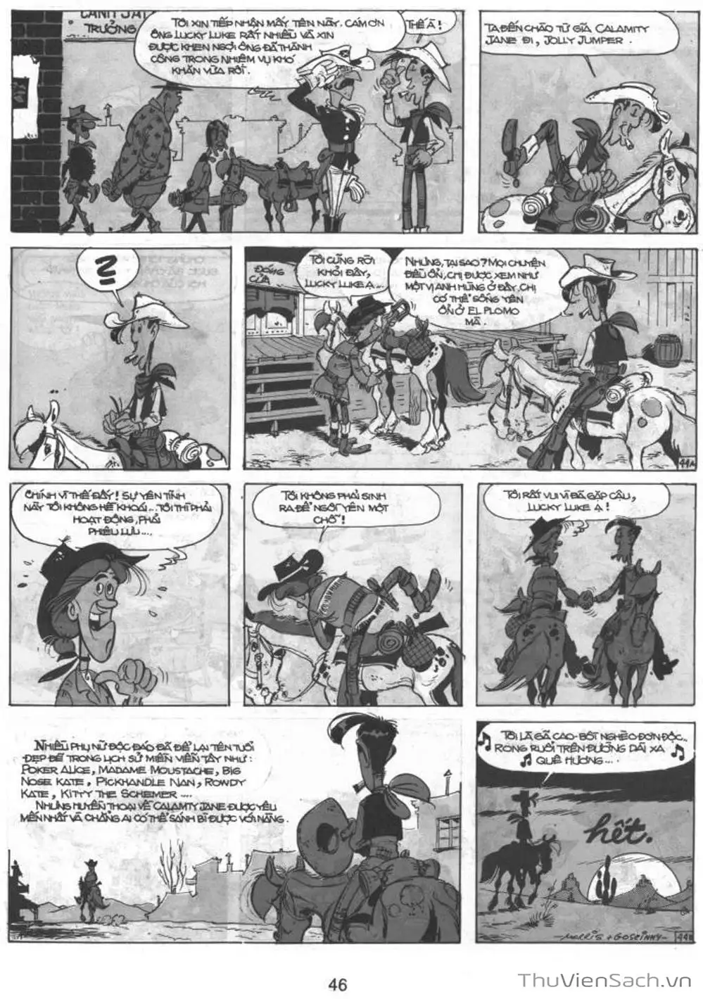 Truyện Tranh Cuộc Phiêu Lưu Kỳ Thú Của Lucky Luke trang 3