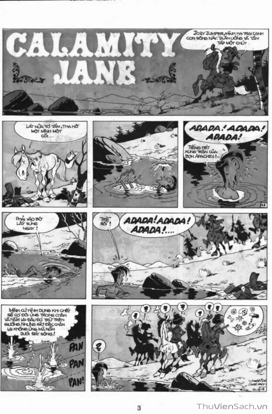 Truyện Tranh Cuộc Phiêu Lưu Kỳ Thú Của Lucky Luke trang 3