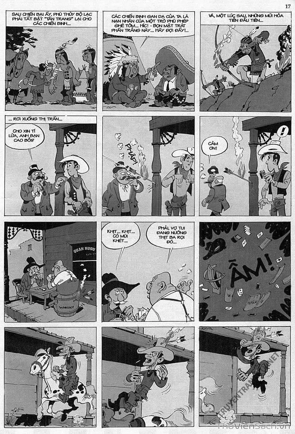 Truyện Tranh Cuộc Phiêu Lưu Kỳ Thú Của Lucky Luke trang 3