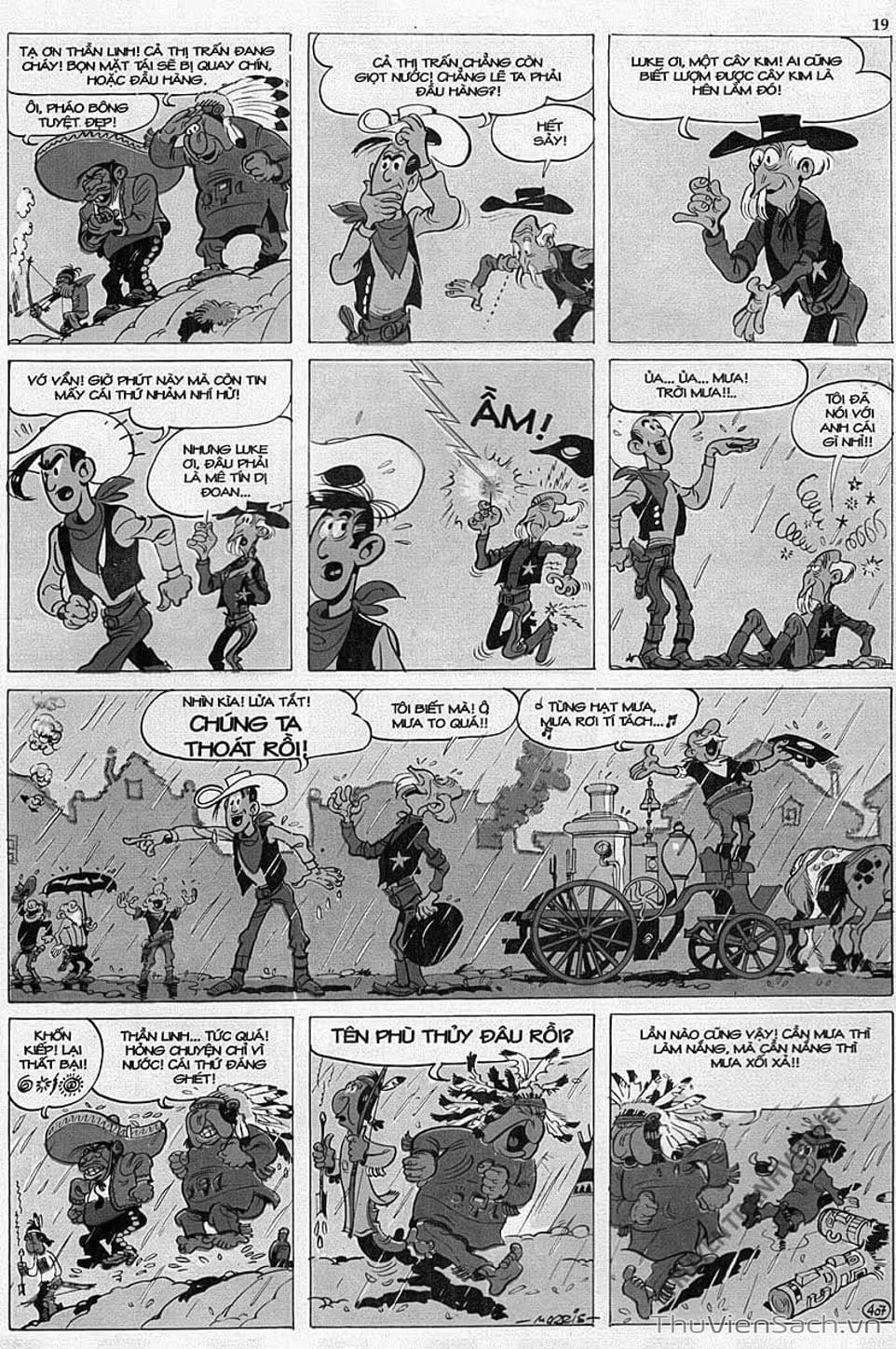 Truyện Tranh Cuộc Phiêu Lưu Kỳ Thú Của Lucky Luke trang 3