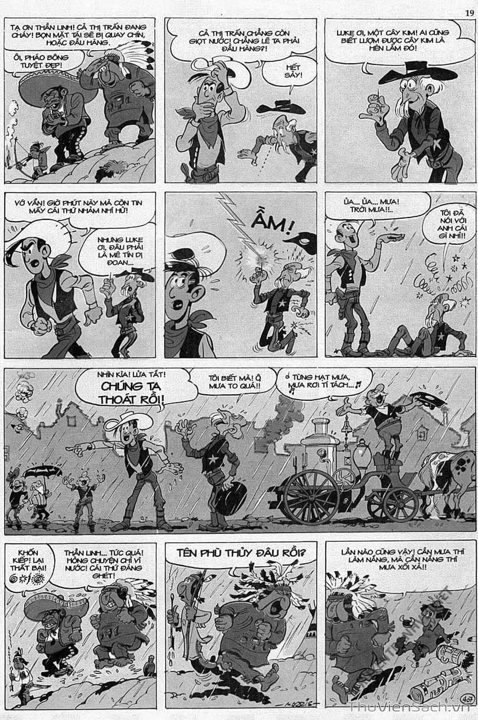 Truyện Tranh Cuộc Phiêu Lưu Kỳ Thú Của Lucky Luke trang 3