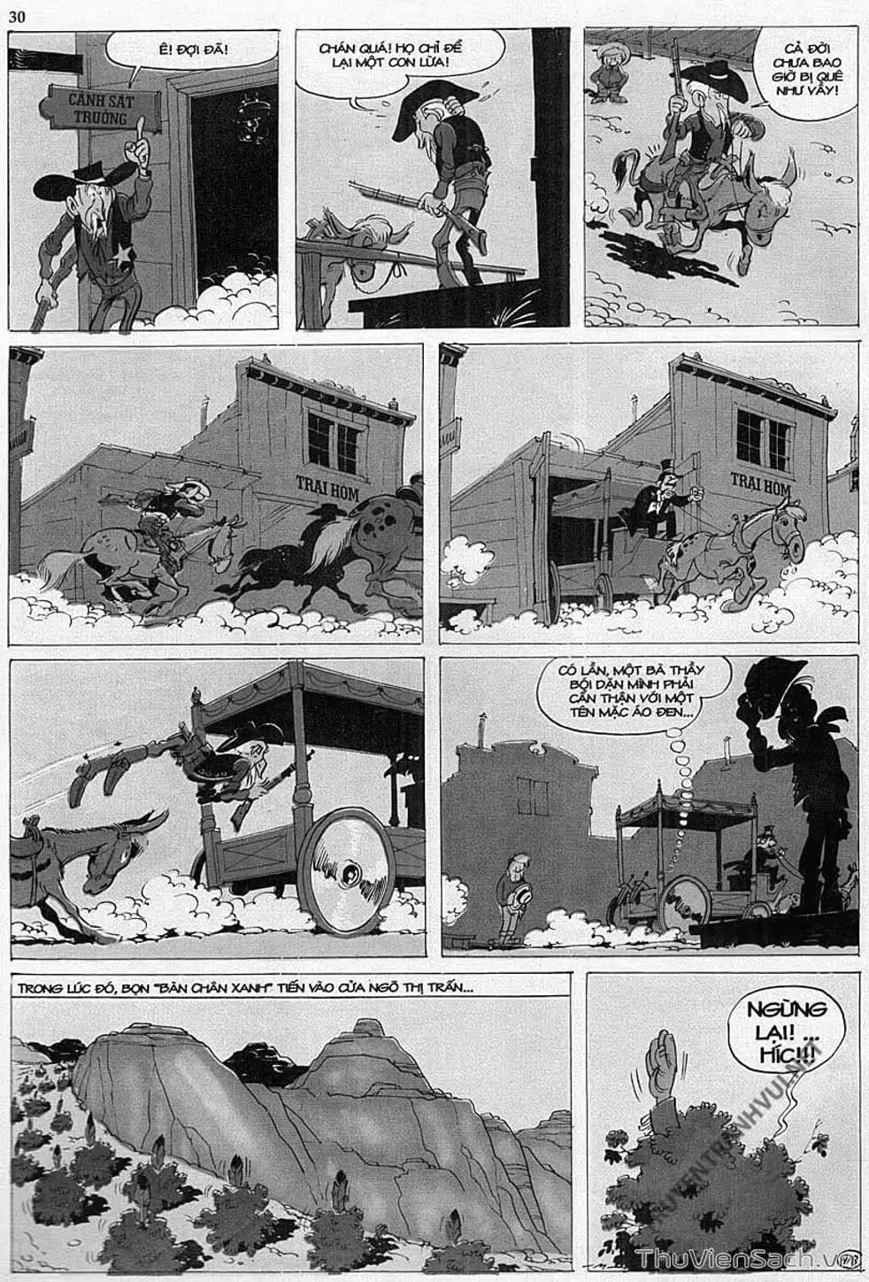 Truyện Tranh Cuộc Phiêu Lưu Kỳ Thú Của Lucky Luke trang 3