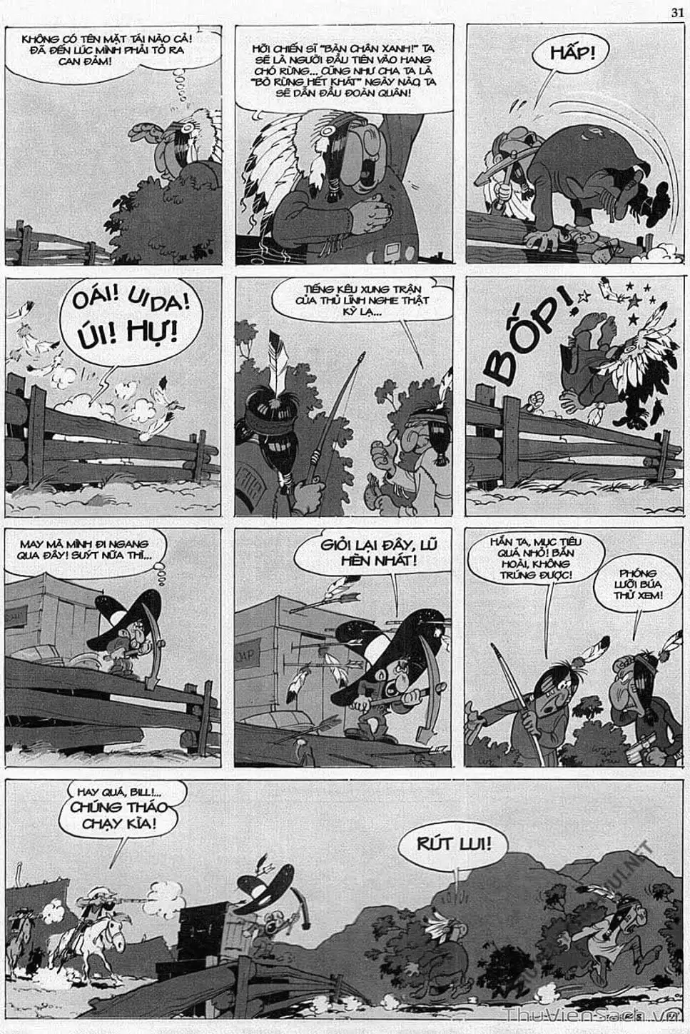 Truyện Tranh Cuộc Phiêu Lưu Kỳ Thú Của Lucky Luke trang 3