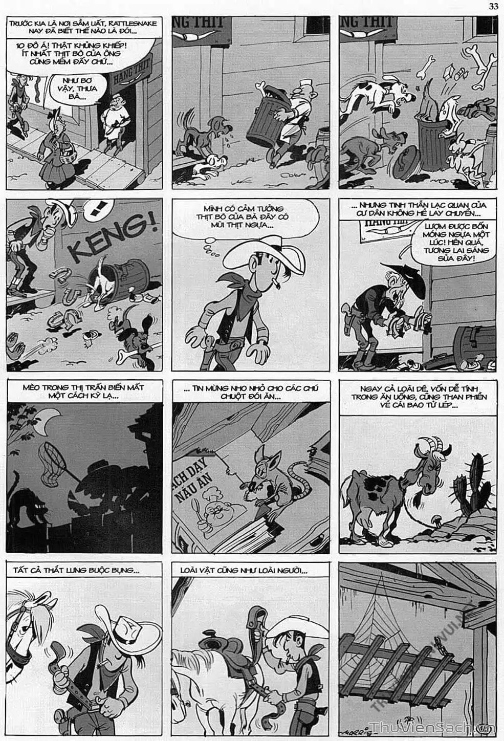 Truyện Tranh Cuộc Phiêu Lưu Kỳ Thú Của Lucky Luke trang 3