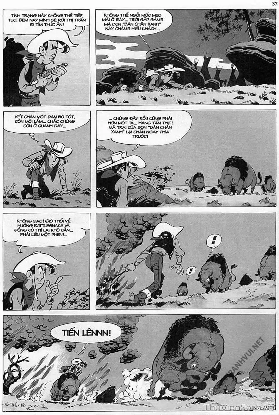 Truyện Tranh Cuộc Phiêu Lưu Kỳ Thú Của Lucky Luke trang 3