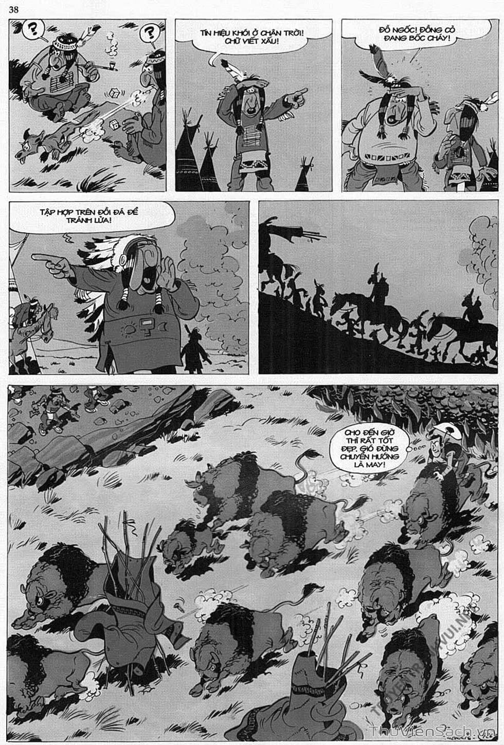 Truyện Tranh Cuộc Phiêu Lưu Kỳ Thú Của Lucky Luke trang 3