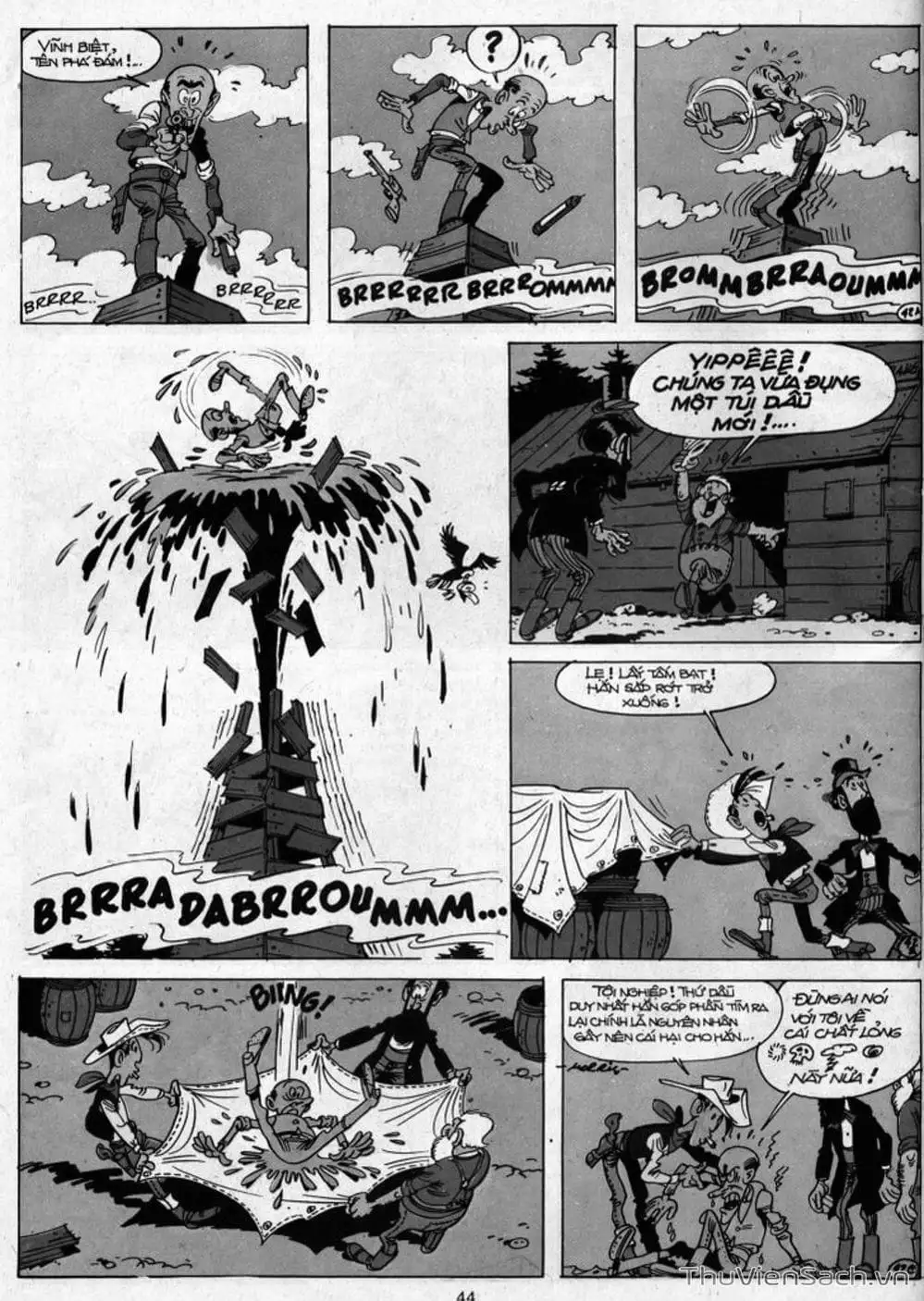 Truyện Tranh Cuộc Phiêu Lưu Kỳ Thú Của Lucky Luke trang 3