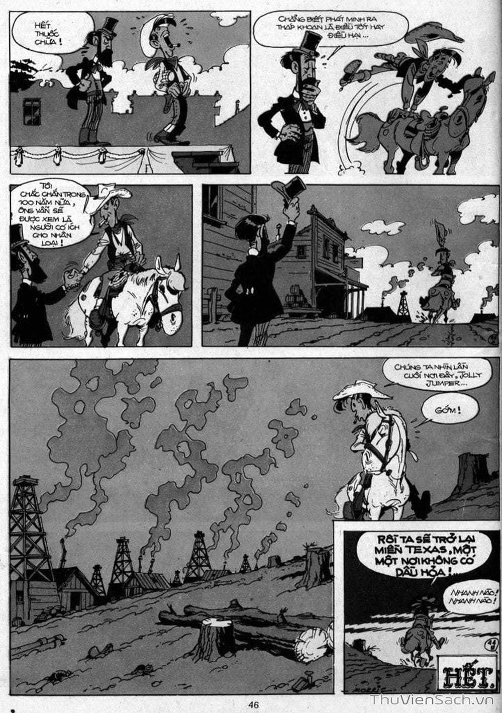 Truyện Tranh Cuộc Phiêu Lưu Kỳ Thú Của Lucky Luke trang 3